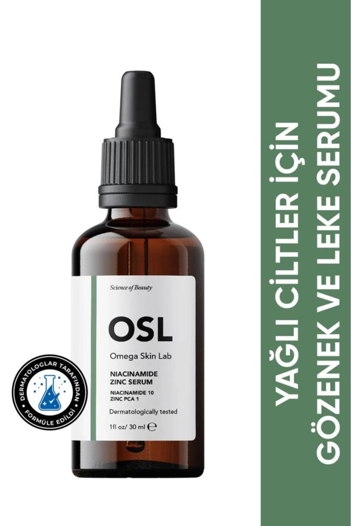 OSL Omega Skin Lab Omega Skın Lab Niacinamide %10 - Zinc Serum %1 30 ml