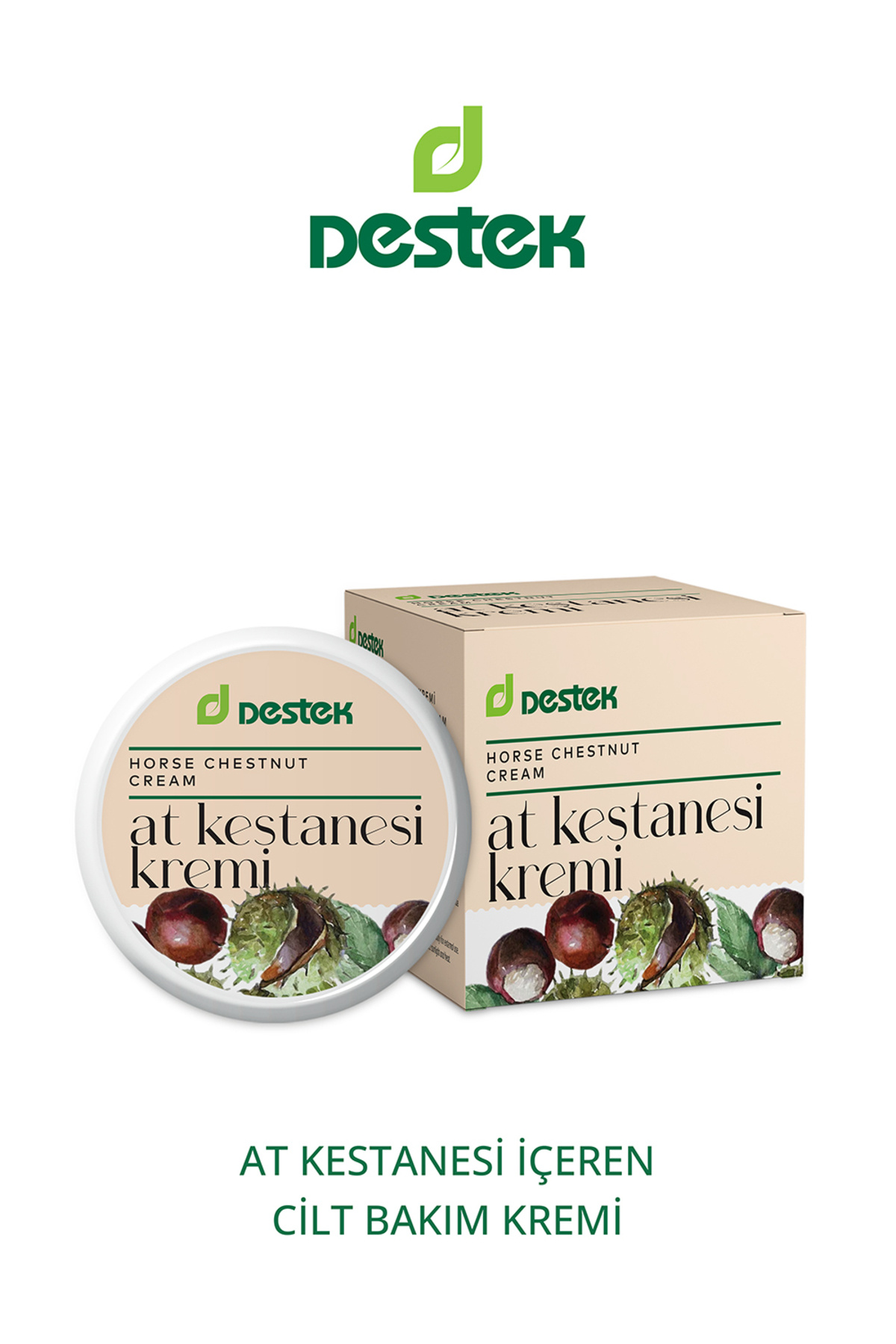 Destek At Kestanesi Kremi 45 gr