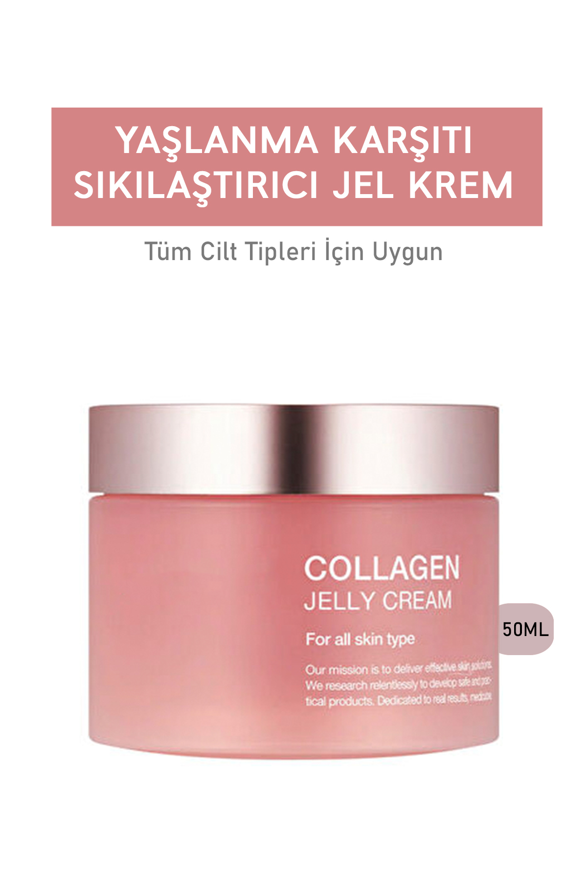 Pastelya Yaşlanma Karşıtı Collagen Jel Yüz Kremi – Nemlendirici Ve Onarıcı Gece Kremi