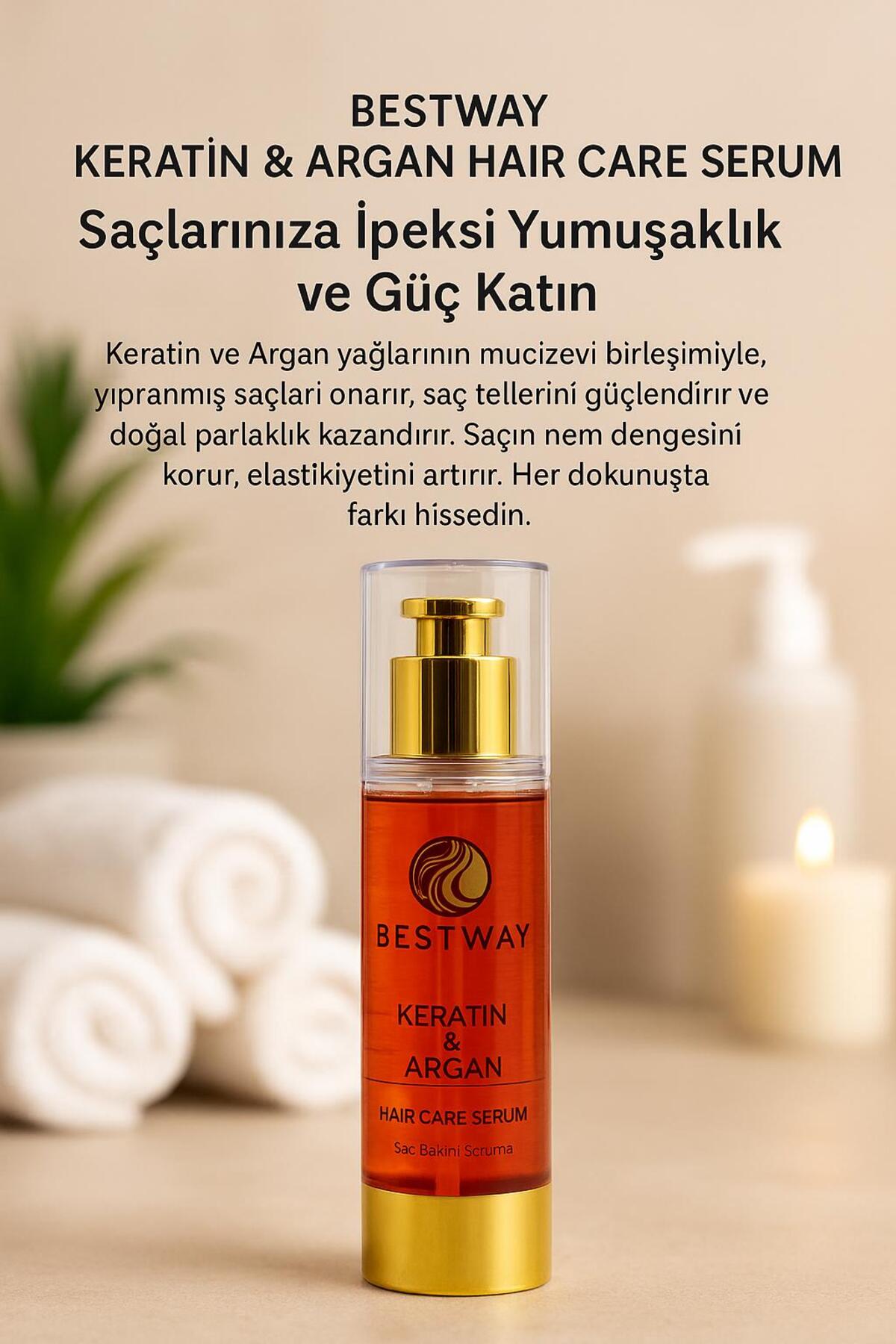BESTWAY KUAFÖR & GÜZELLİK SALONU KERATİN VE ARGAN HAIR CARE SERUM