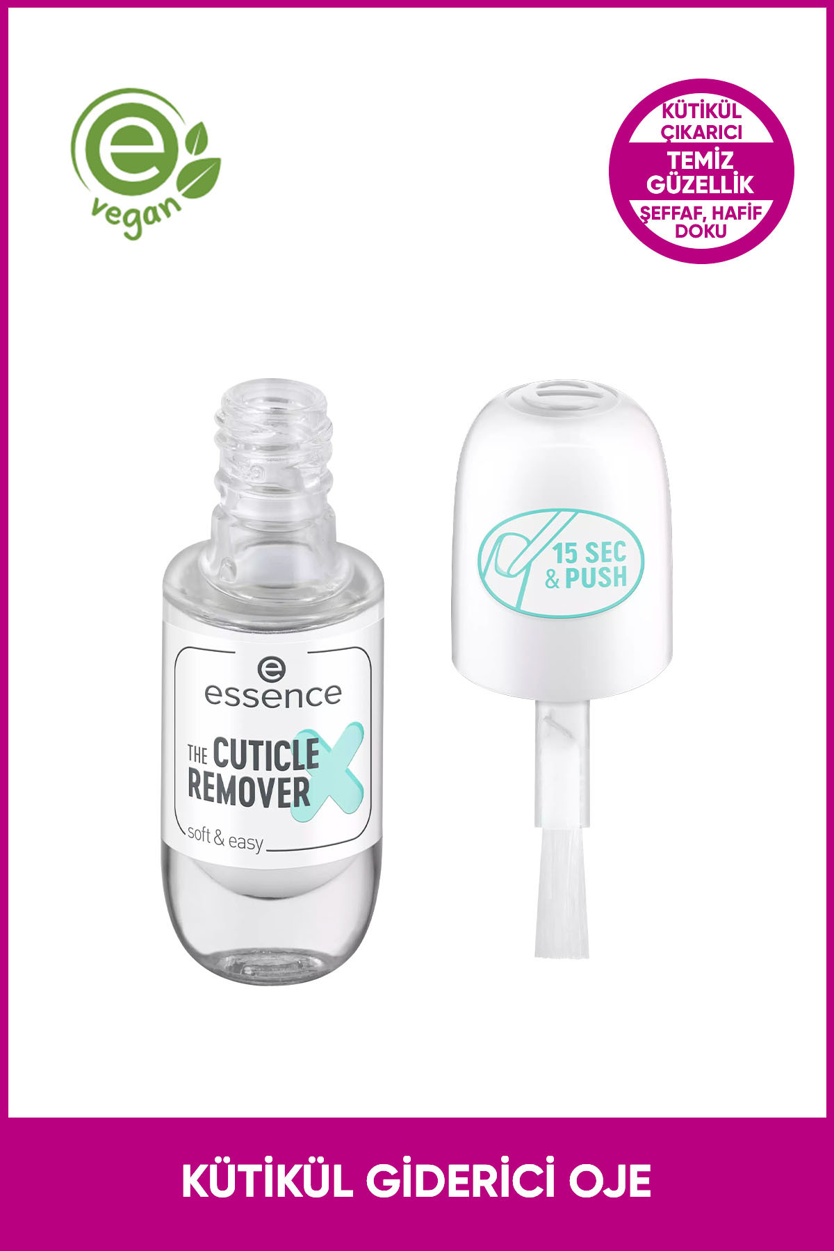 Essence The Cuticle Remover Kütikül Giderici Tırnak Cilası