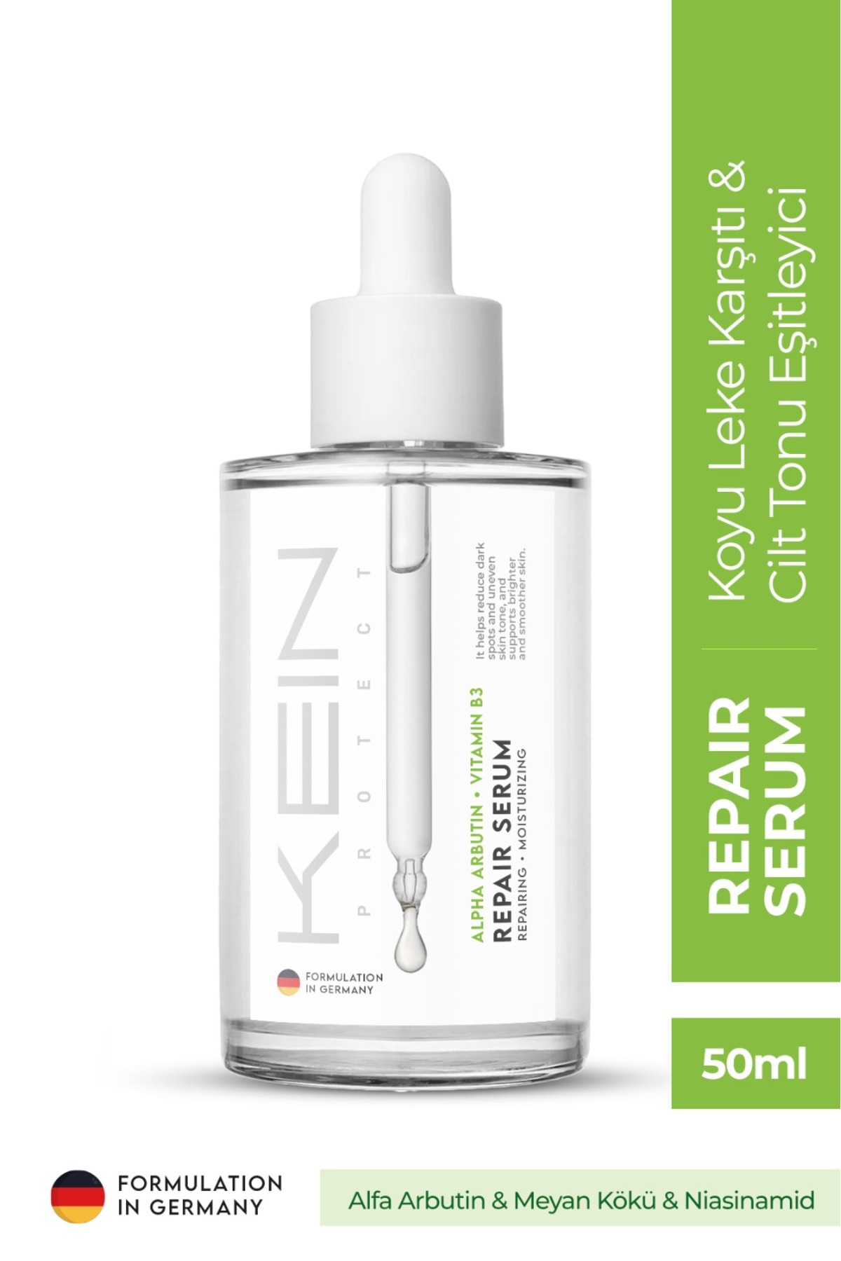 PROTECT KEIN Onarıcı,Nemlendirici ve Aydınlatıcı Repair Serum 50ml