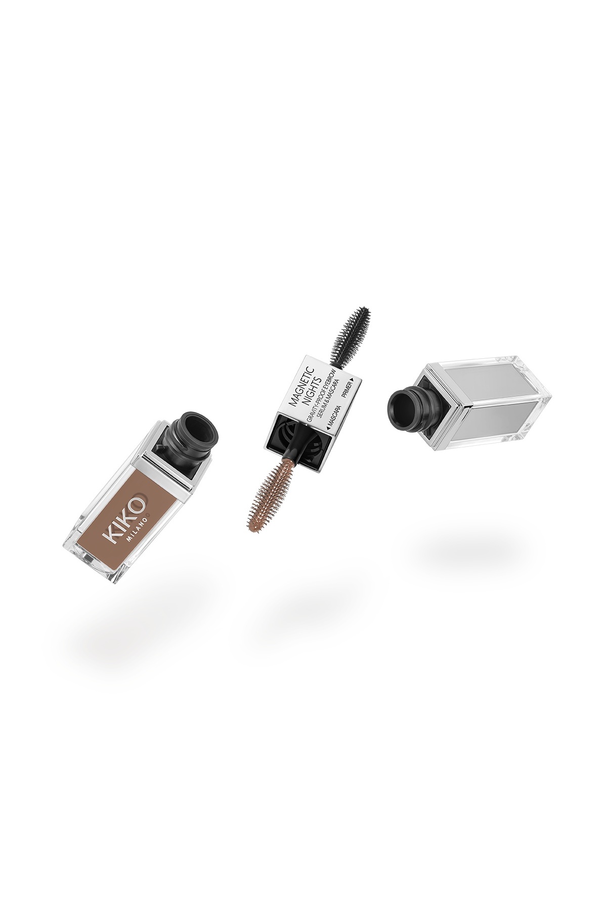 Kiko KAŞ ÜRÜNLERİ - Magnetic Nights Gravity-Proof Eyebrow Serum & Mascara - 02 Auburn