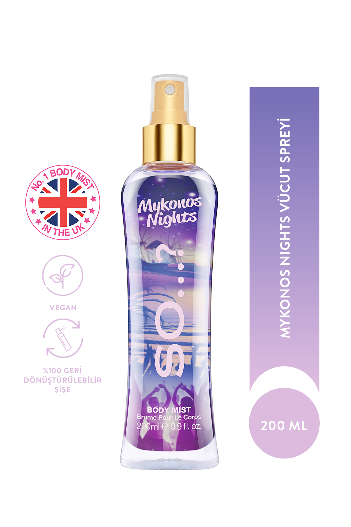 So Fragrance So…? Summer Escapes Mykonos Nights Vücut Spreyi 200ml