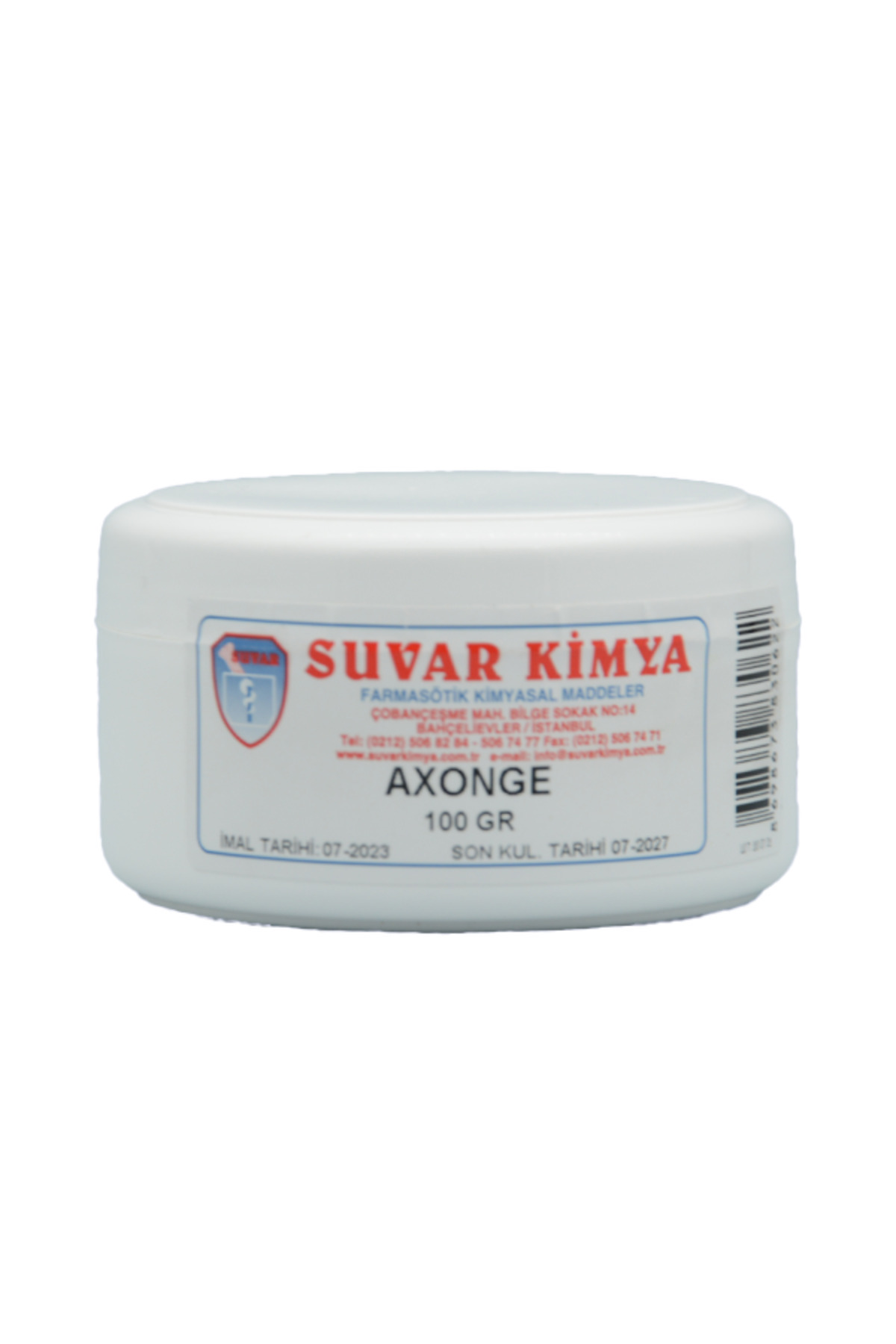 Suvar Kimya Domuz Yağ (Axonge) 100gr