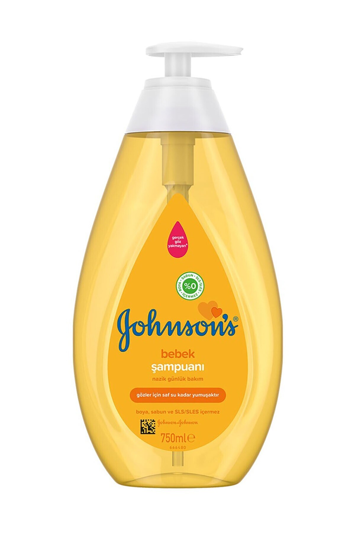 Johnson´s Baby Saç Şampuanı & Klasik Göz Yakmayan Hassas Saçlar Ve Bebekler Için 750 ml