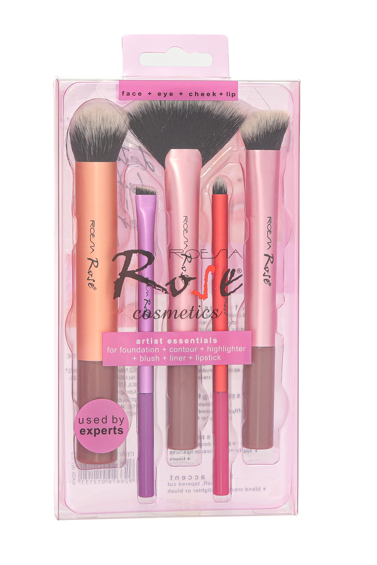 Roesıa Rose Cosmetics Rose Ultra 5'li Makyaj Fırça Seti