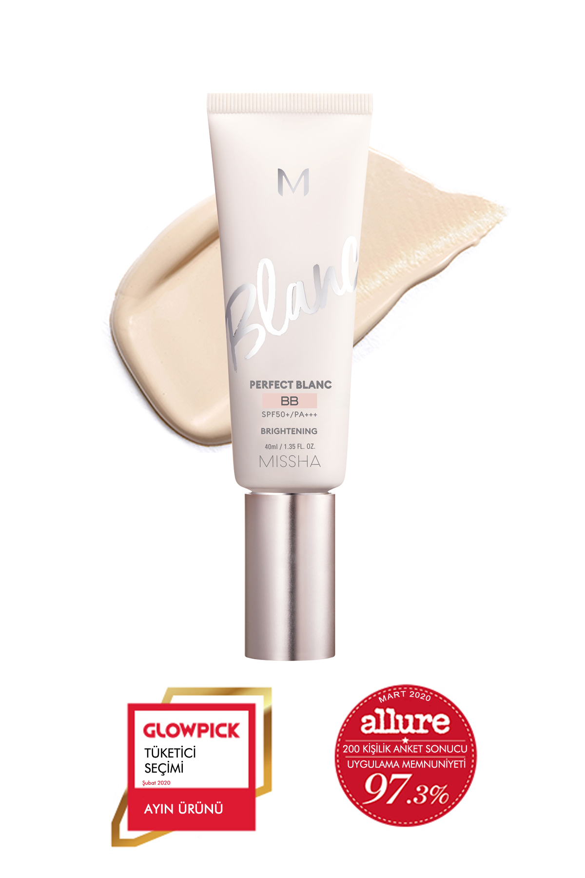 Missha Aydınlatıcı&ton Eşitleyici Çok Fonksiyonlu Bb Krem M Perfect Blanc Bb Spf50 /pa 22/beige