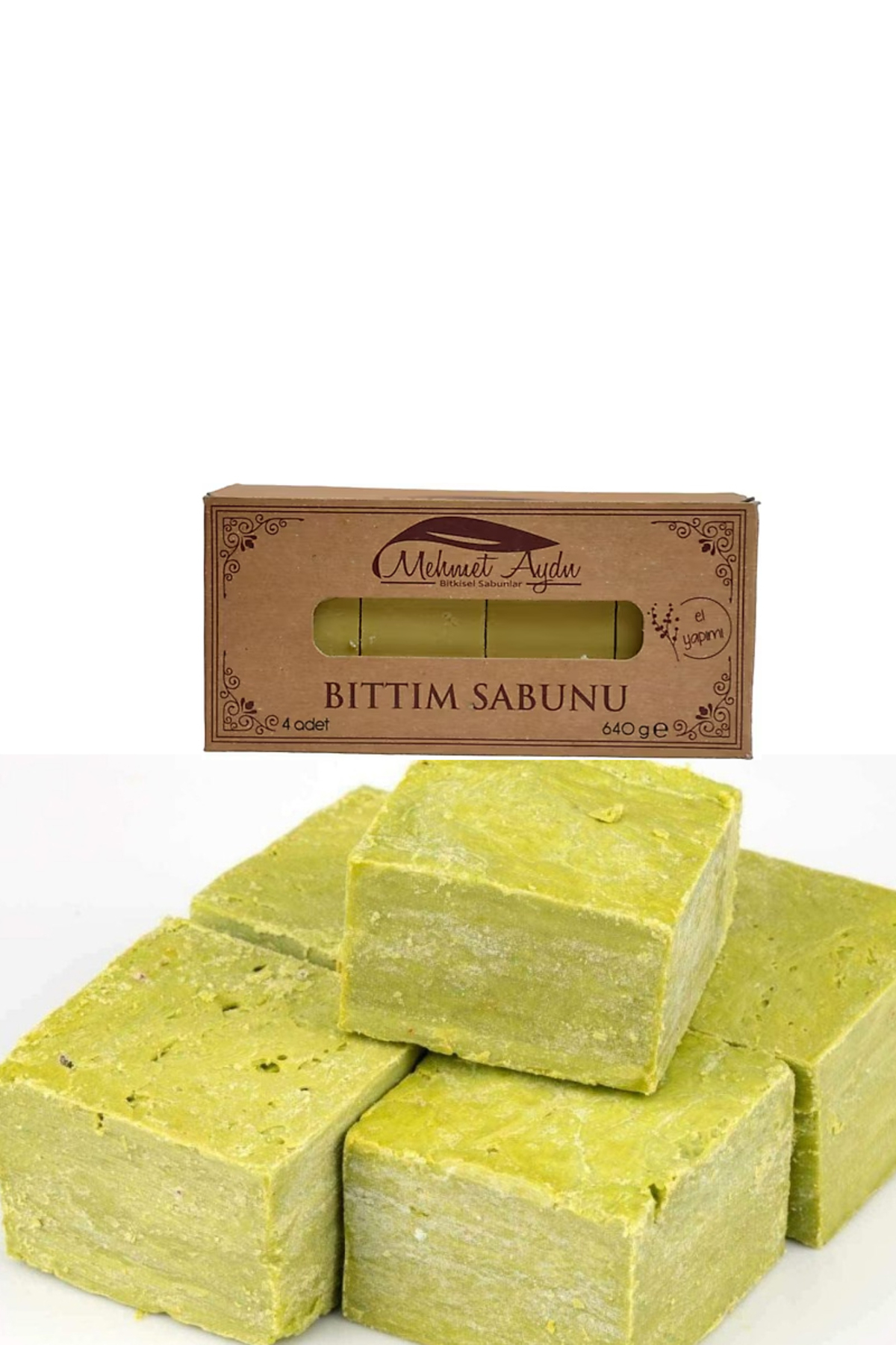 Mehmet Aydın Orijinal Saf Bittim Sabunu (640 GR.)