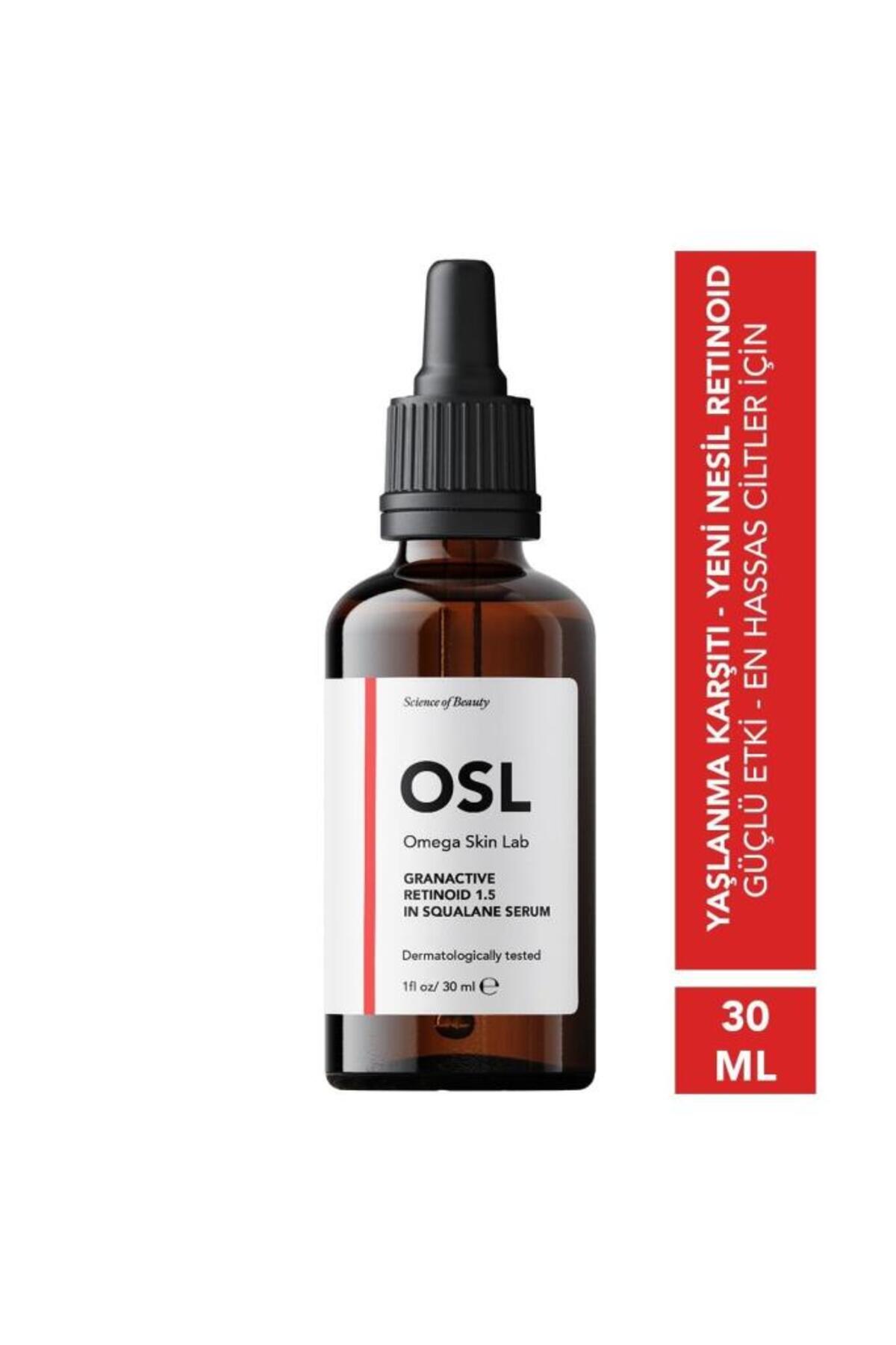 OSL Omega Skin Lab Omega Skın Lab Granactive Retinoid %1.5 In Squalene Serum 30 ml