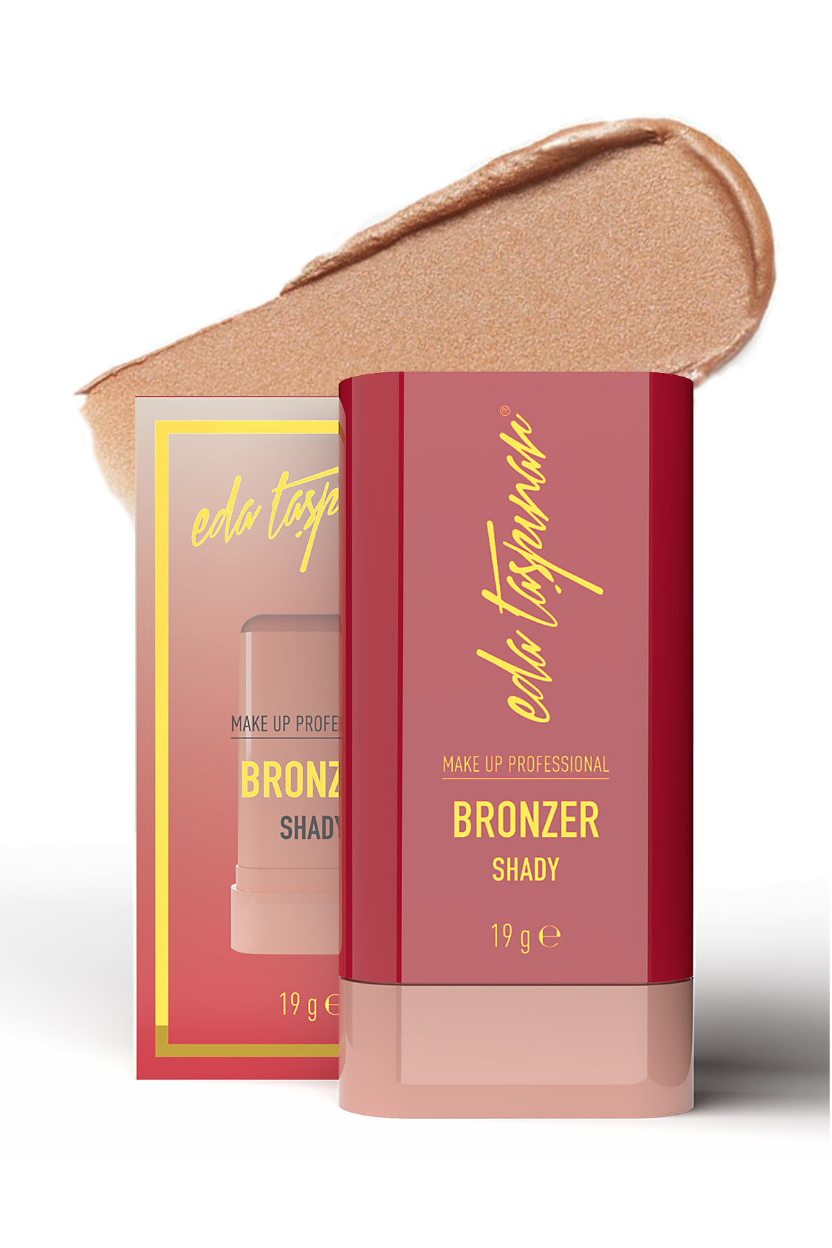 Eda Taşpınar Cream Stick Bronzer Shady – Derin Bronz Ton & Belirgin Görünüm
