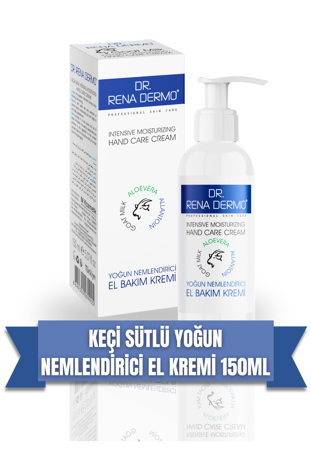 Dr. Rena Dermo Dr.rena Dermo Keçi Sütlü Yoğun Nemlendirici El Bakım Kremi 150ml