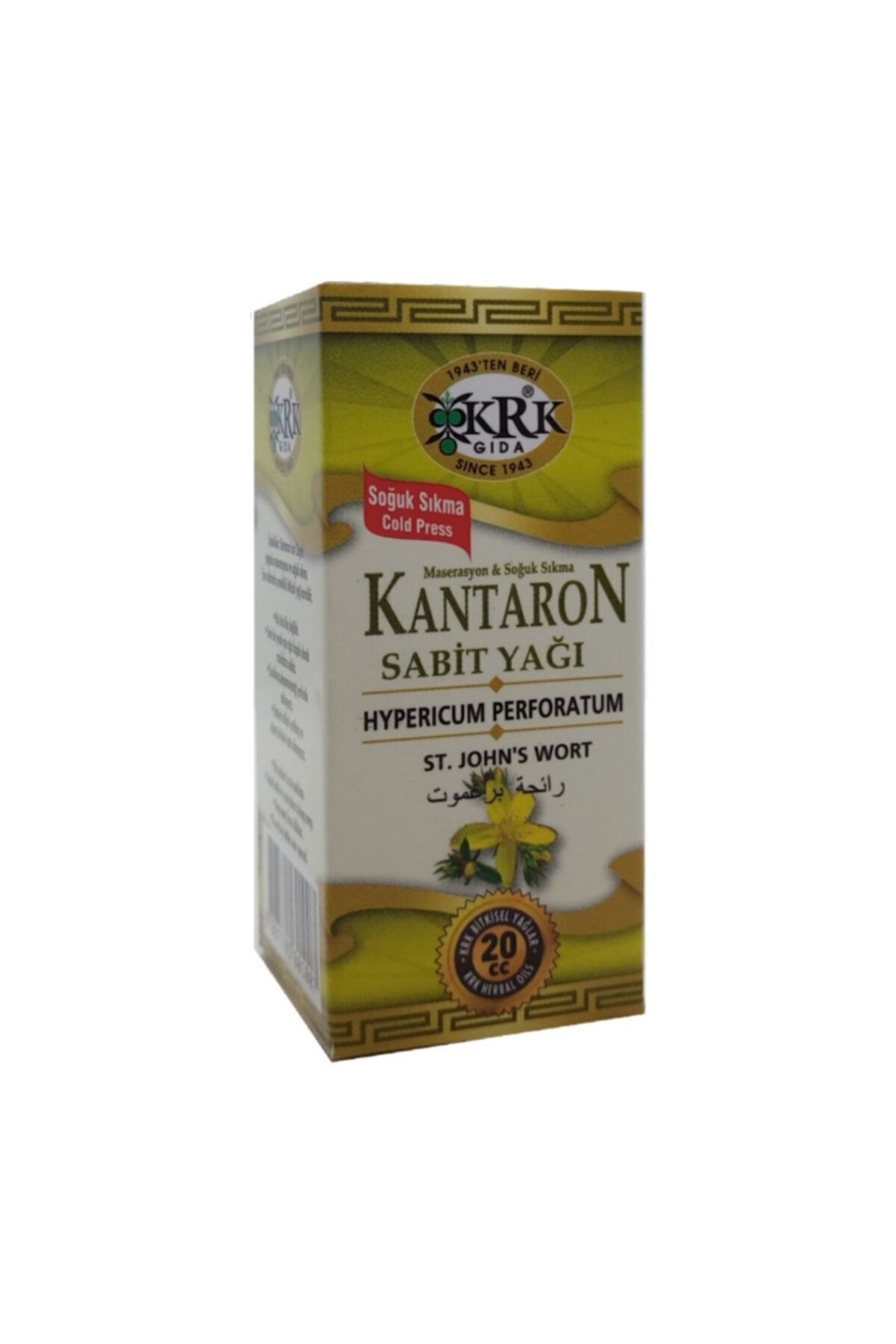 Krk Gıda Kantaron Yağı 20cc