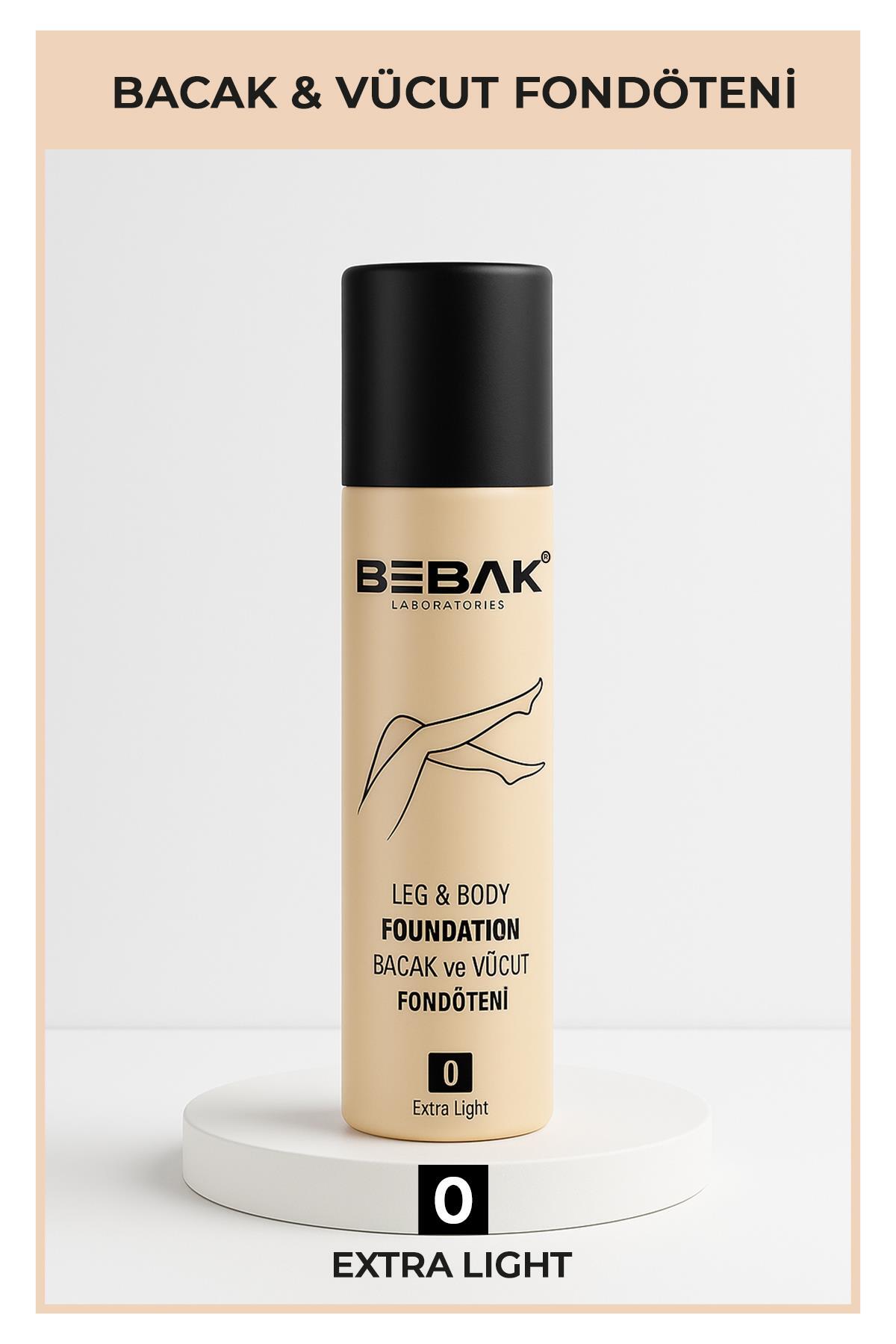 Bebak Bacak ve Vücut Fondöteni 0 Numara 75 ml-Extra Light