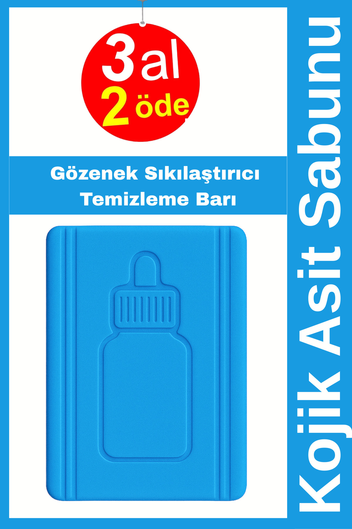 EpiRelax Gözenek Sıkılaştırıcı Kojik Asit Sabunu Cilt Tonunu Eşitleyen Kojik Asit Derin Temizlik & Aydınlık