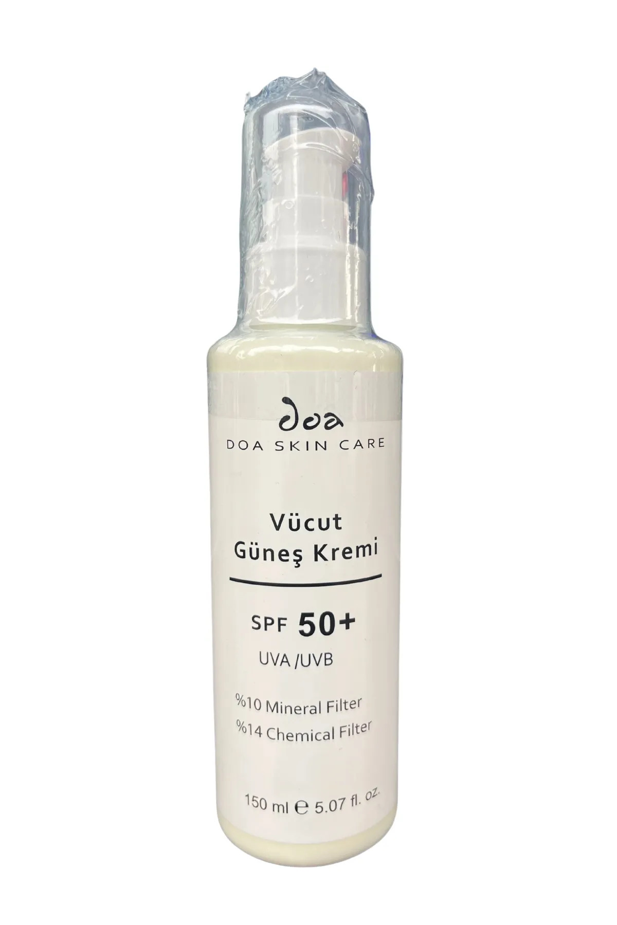 Doa SPF 50+ Vücut Güneş Kremi – Geniş Spektrumlu Yüksek Koruma
