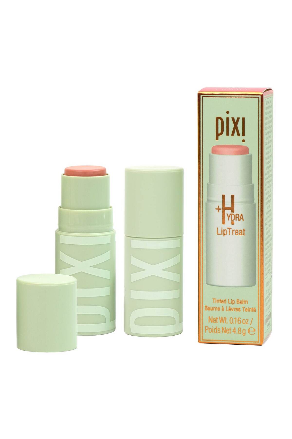 pixi +Hydra Lip Treat - Renkli Dudak Balsamı Peach-y (4,8 g)