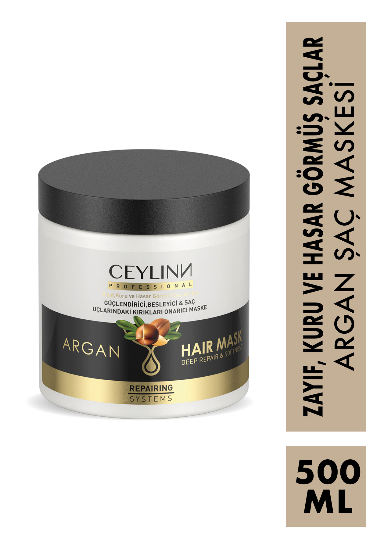 Ceylinn Argan Saç Maskesi 500 Ml