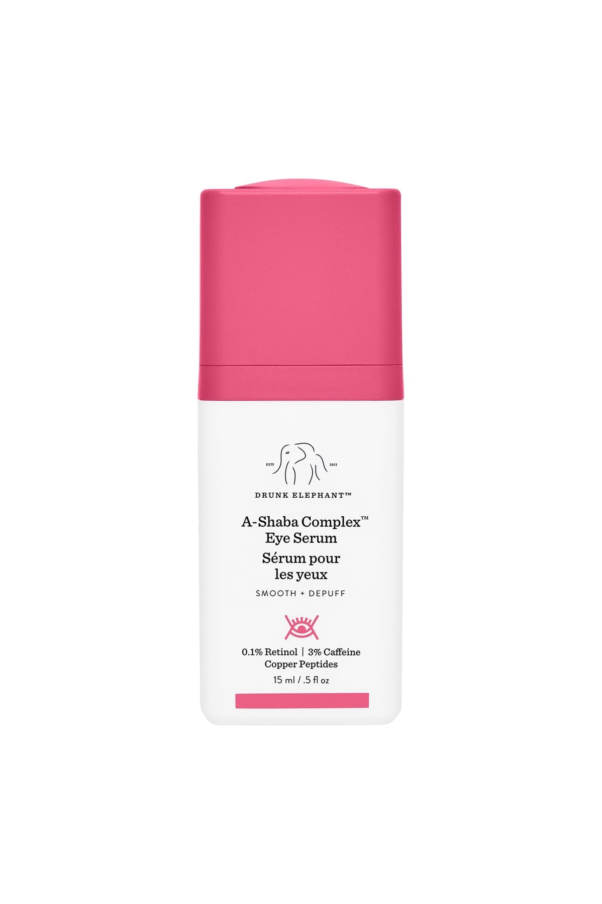 Drunk Elephant Ultimate A-Shaba Complex – Göz Altında Anında Gençleştiren Serum 15 ml