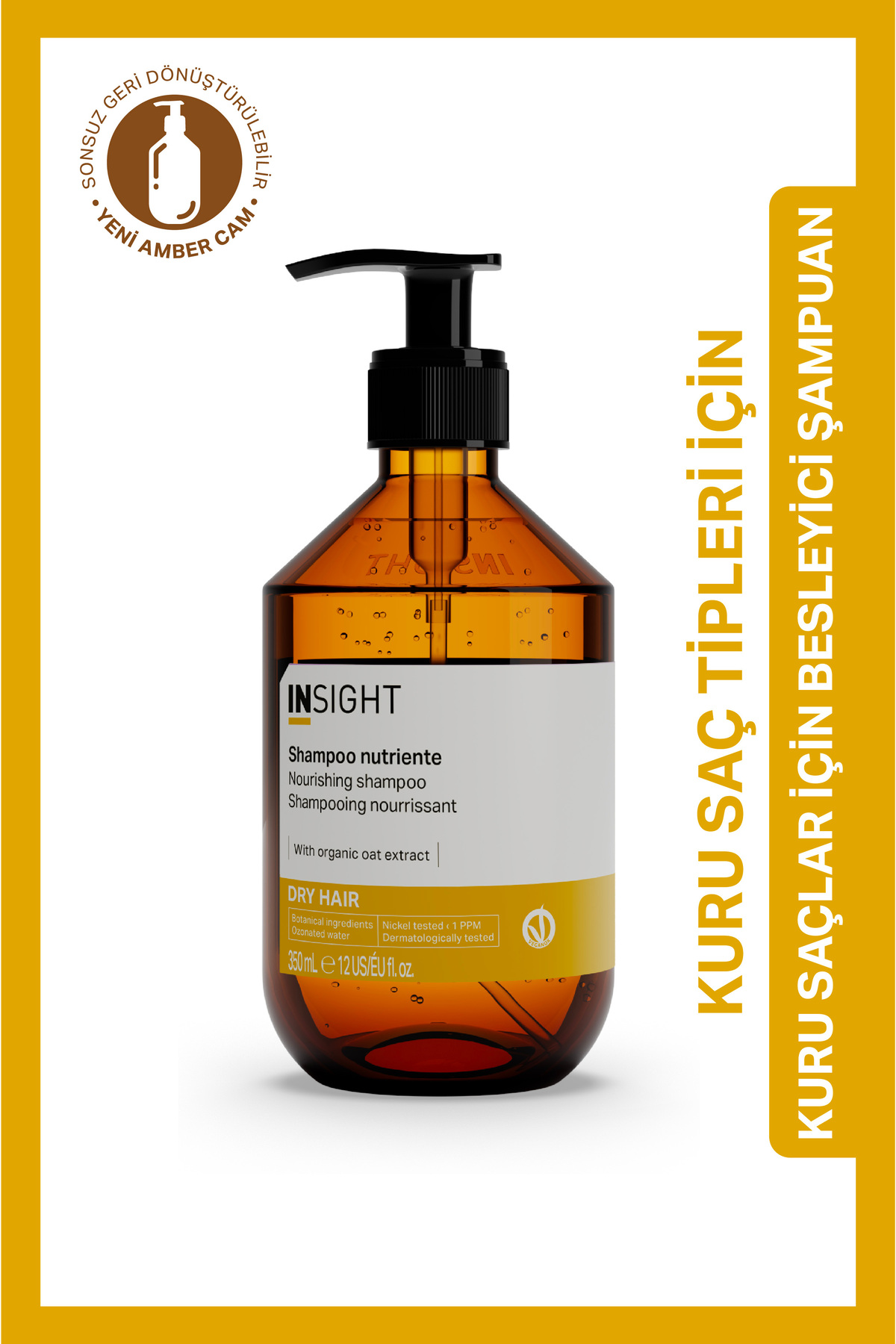 Insight Kuru Saçlar için Besleyici Şampuan 350 ml.