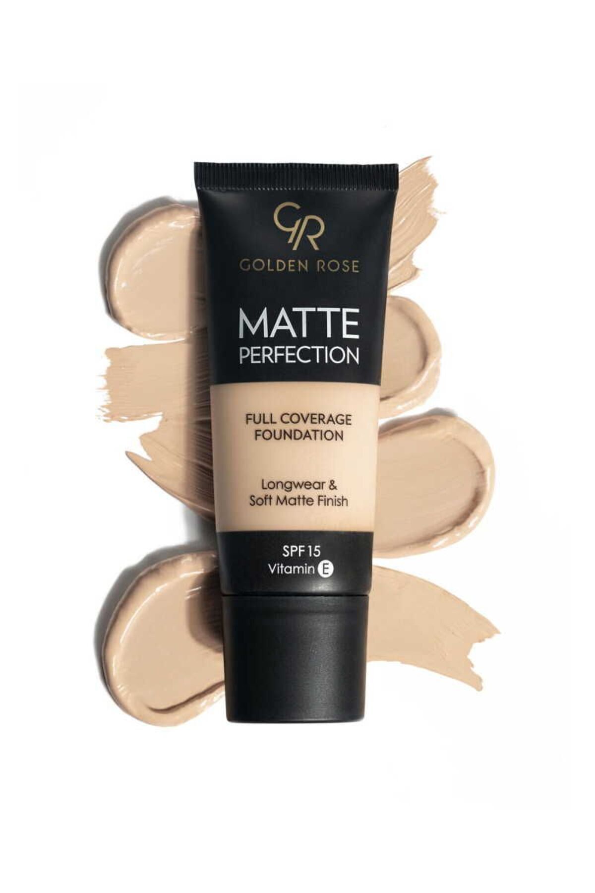 Golden Rose Matte Perfection Foundation Cool 06 Söğüt Özü & Üzüm Çekirdeği Yağlı Mat Fondöten 35 ml
