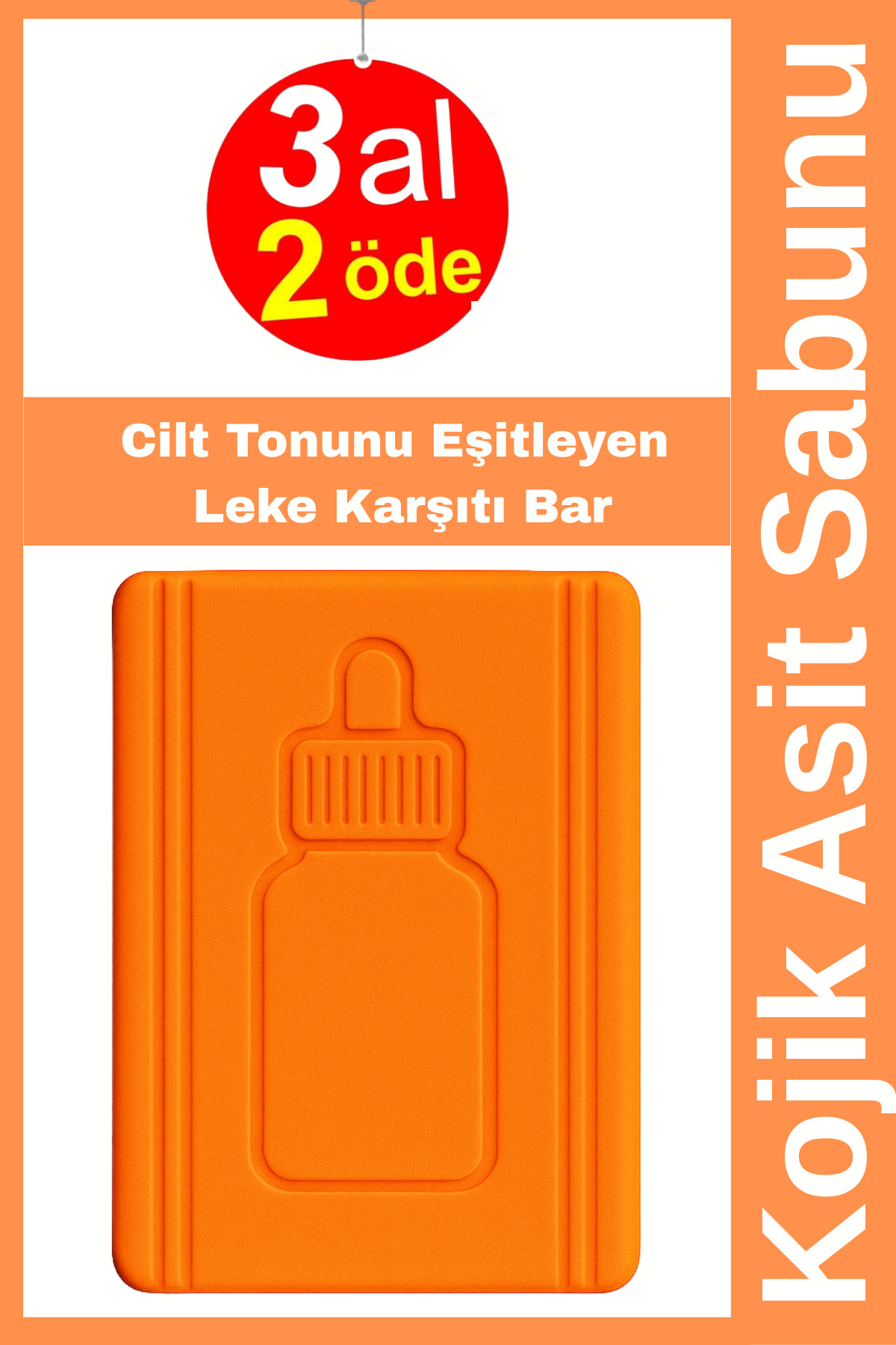 EpiRelax Kojik Asit Sabunu, Zerdeçal Ve Kojik Asit Etkisi İle Leke Karşıtı Temizleme Barı Kojik Sabun