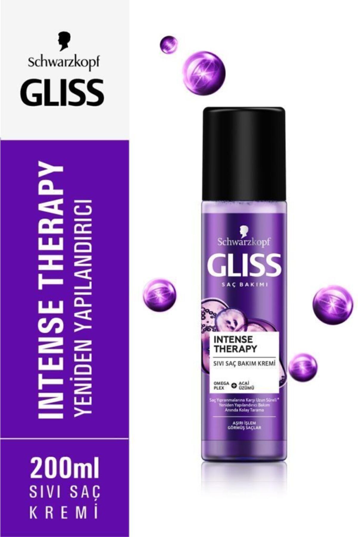 Gliss Schwarzkopf Intense Therapy Sıvı Saç Bakım Kremi 200 ml