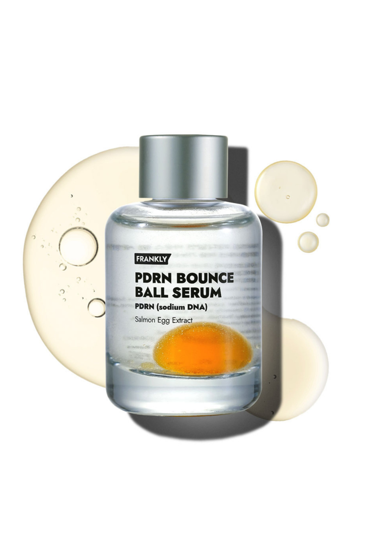 FRANKLY PDRN İçeren Cildi Gençleştirmeye Yardımcı Çift Fazlı Esans Serum PDRN Bounce Ball Serum 30 mL