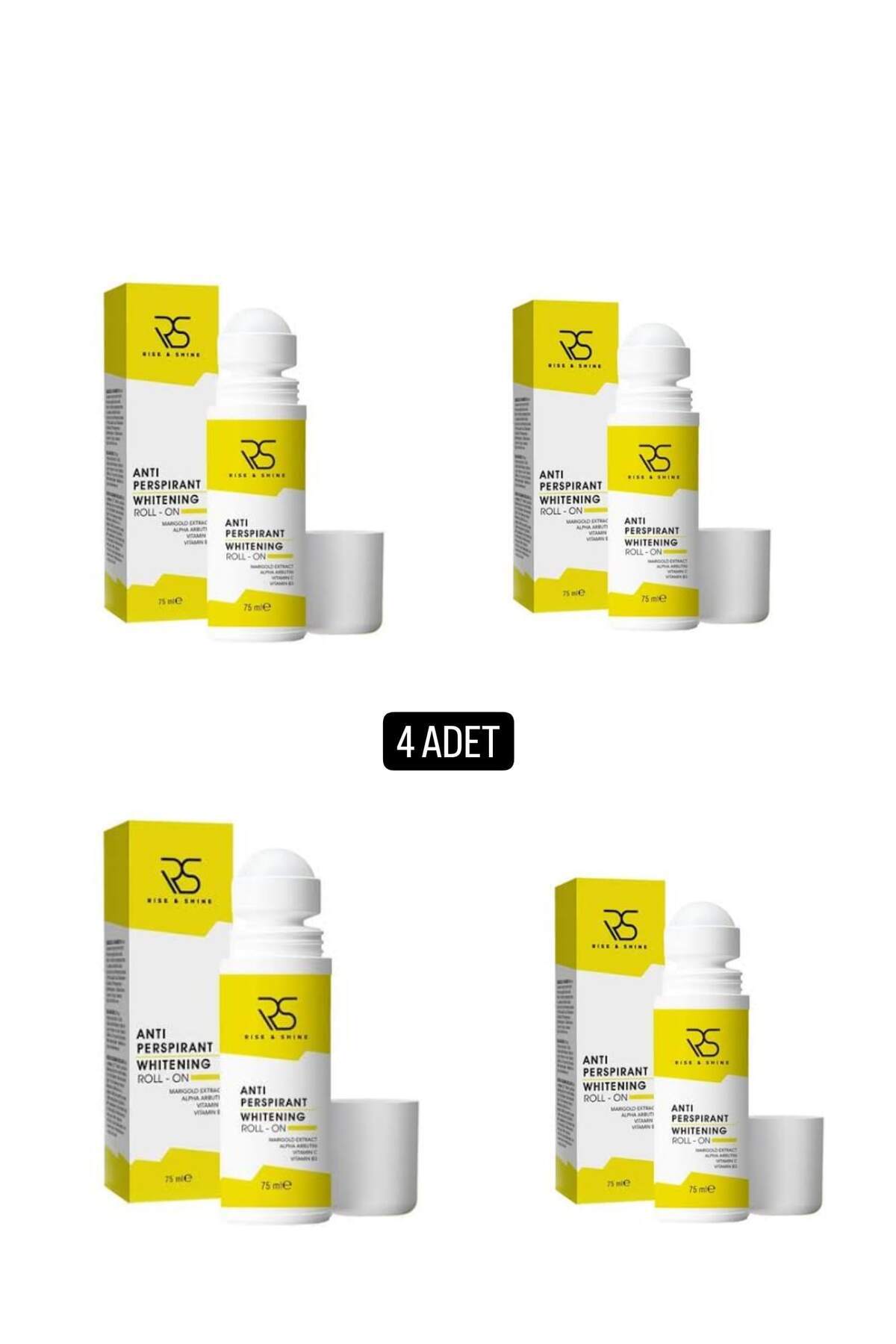 Rise & Shine Antiperspirant Whitening Roll-on - 75 Ml 4 adet