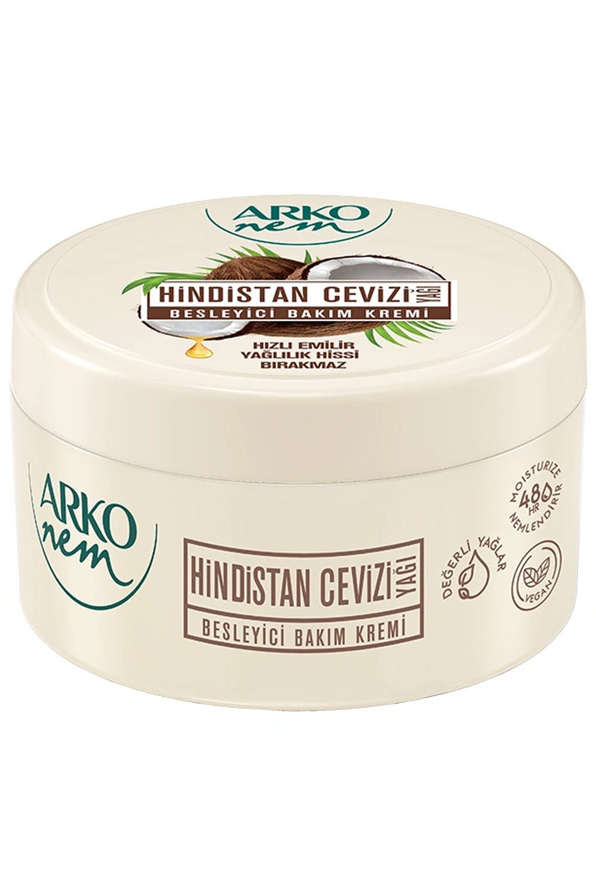 ARKO Değerli Yağlar Hindistan Cevizi Krem 250 ml