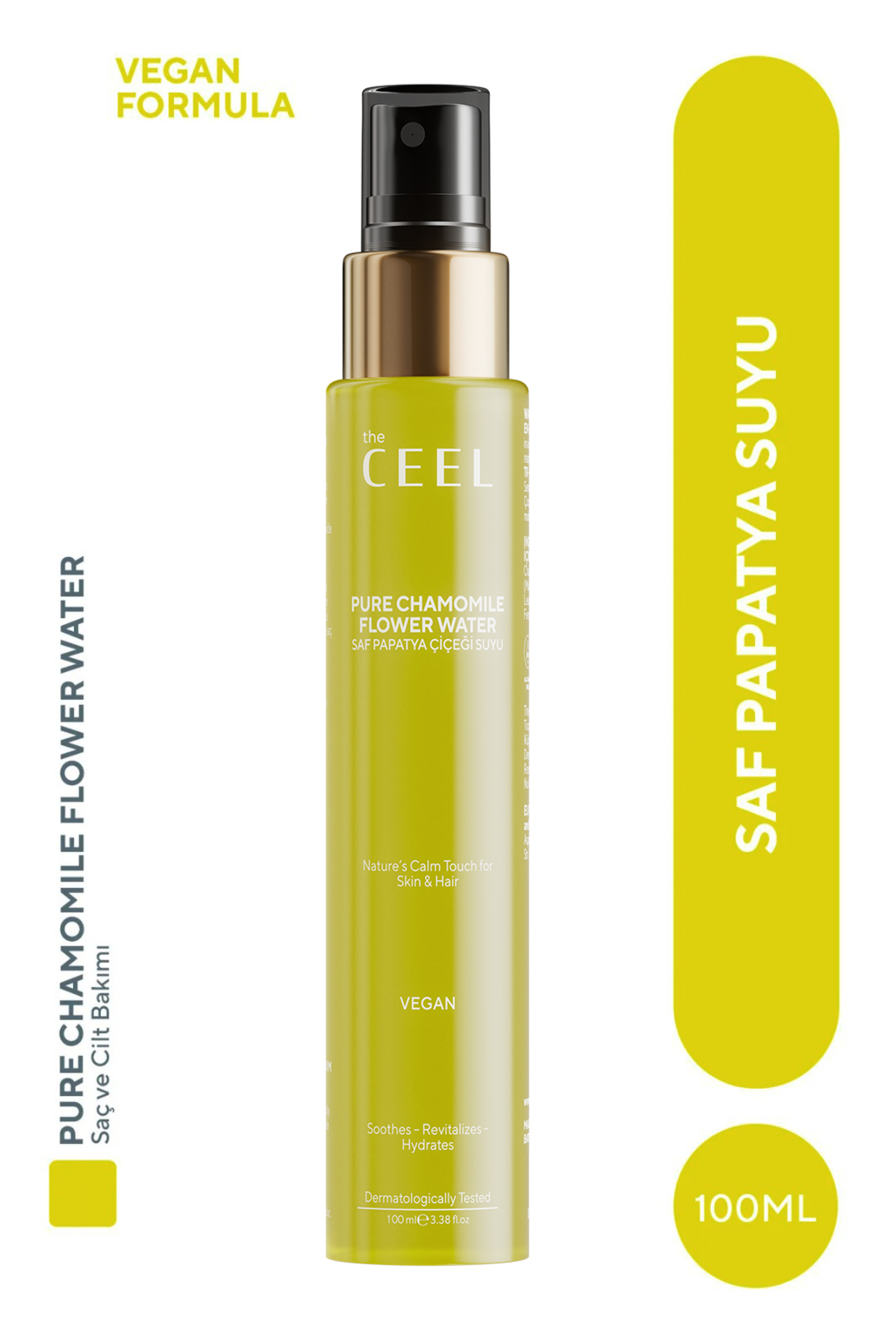 The Ceel Saf Papatya Suyu Saç Bakım Toniği 100 ml