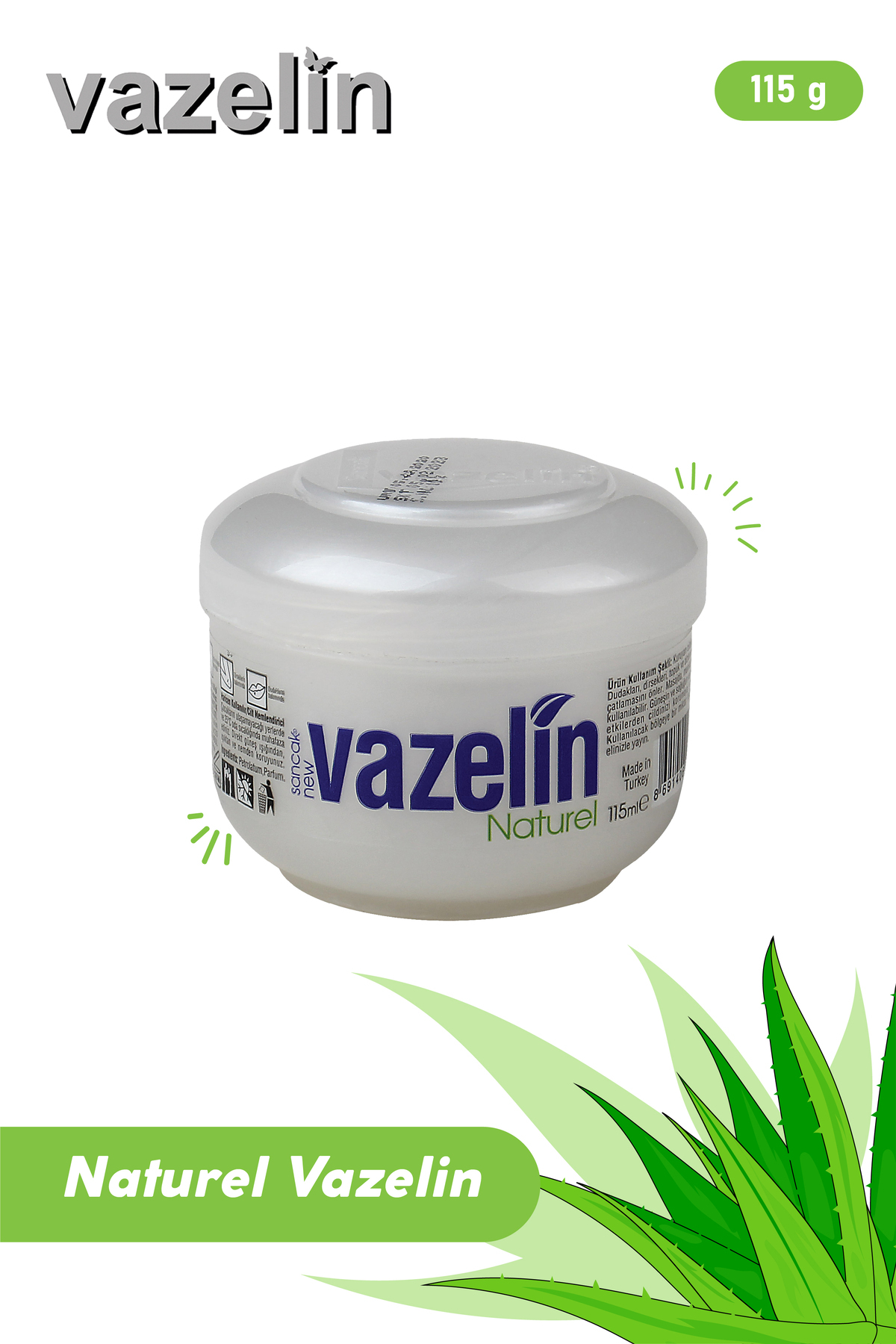 Sancak New Naturel Vazelin 115 Gr
