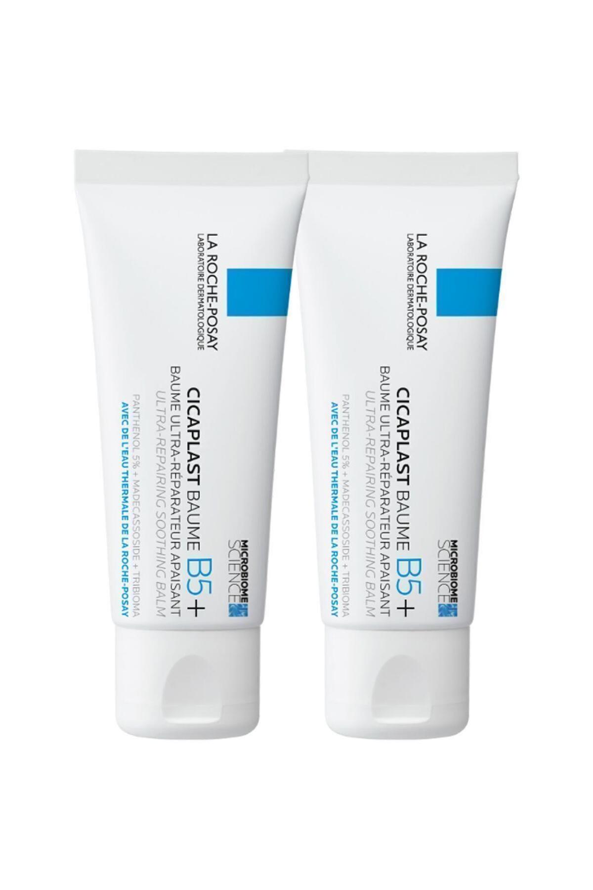 La Roche Posay Cicaplast Baume B5 - Onarıcı Bakım Kremi 40ml 2 Adet