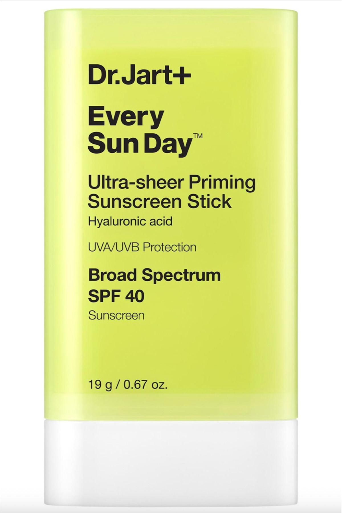 Dr.Jart+ Every Sun Day™ Invisible Korean Sunscreen Stick SPF 40 0.67 oz / 19 g