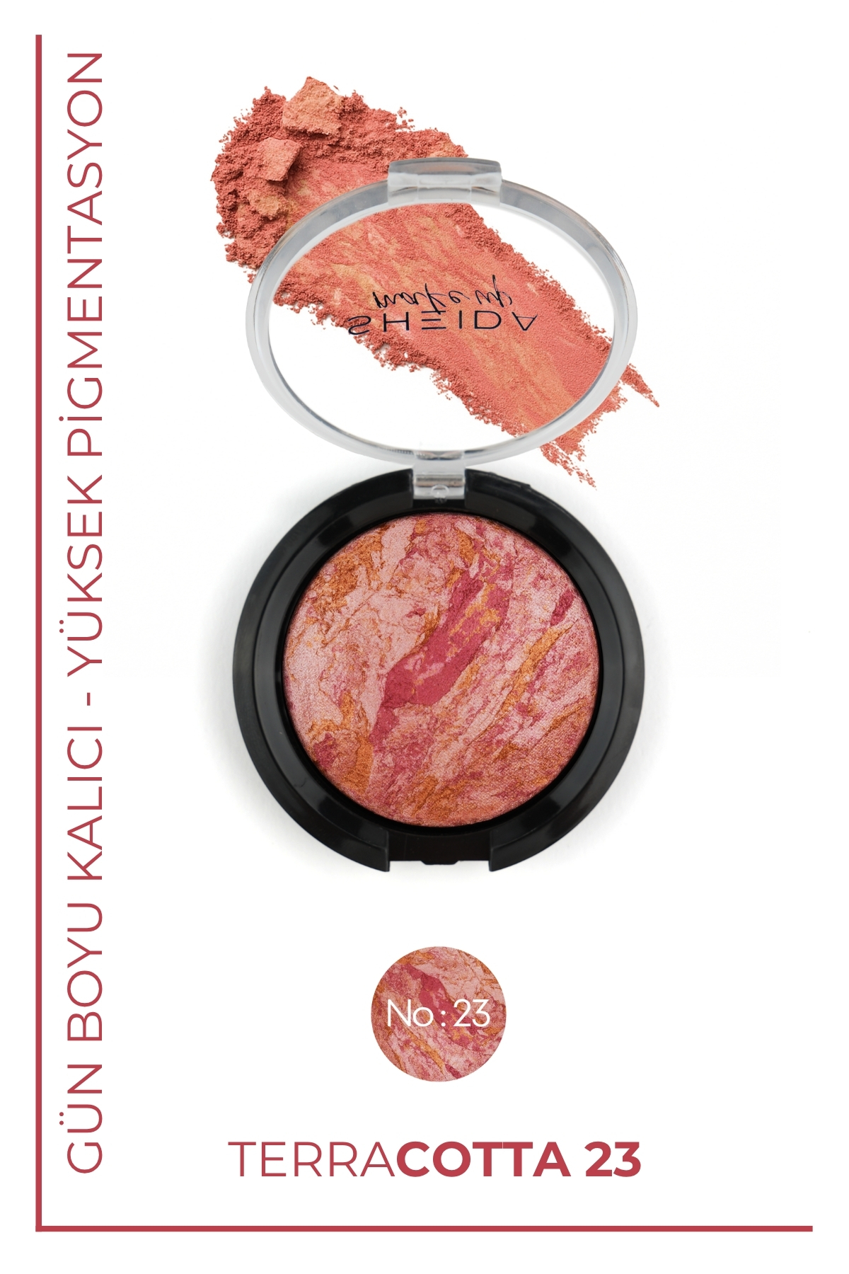 Sheida Terracotta Allık Pudra No:23