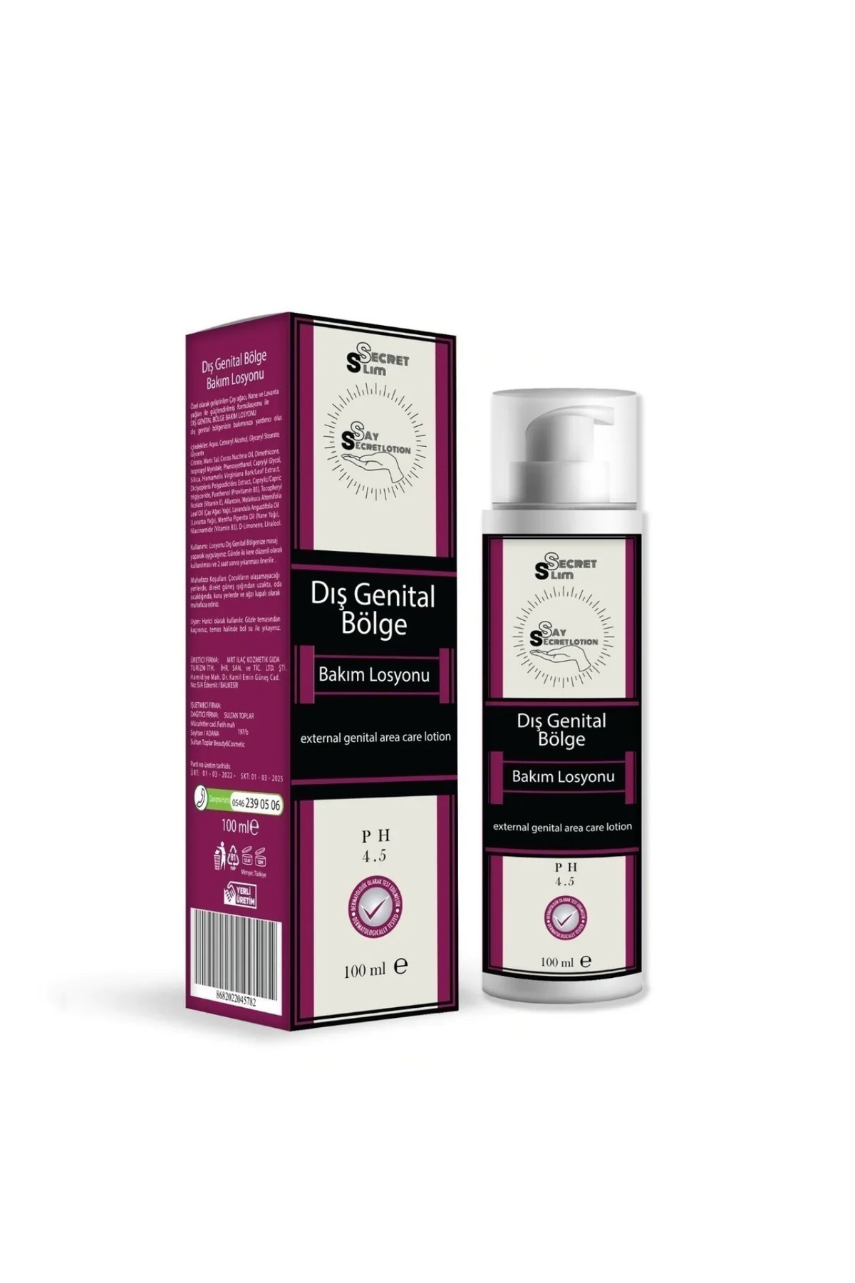 Secret Slim Dış Genital Bölge Bakım Losyonu Sıkılastırıcı kadınca bilgiler