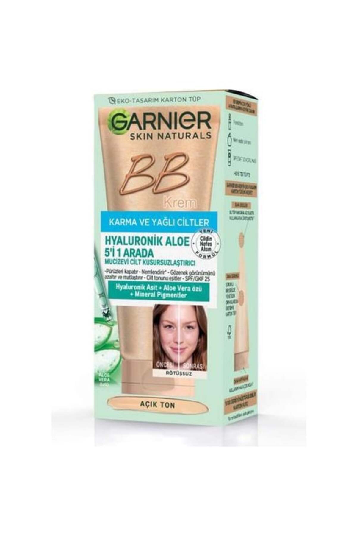 Garnier Bb Krem 50ml Hyaluronık Aloe Acık Ton