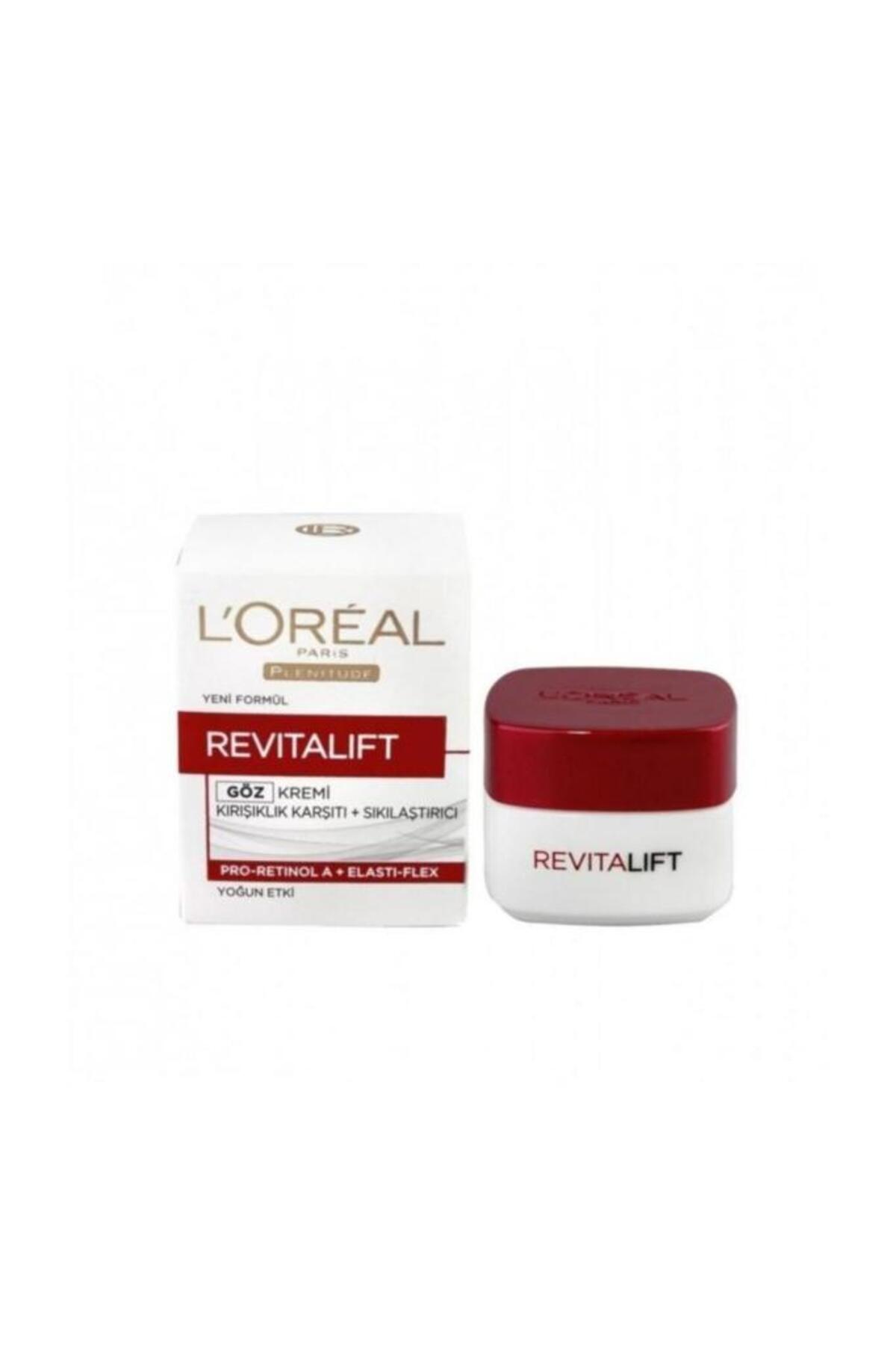 L'Oreal Paris Göz Kremi Revitalift Kırışıklık Karşıtı - Sıkılaştırıcı Yoğun Etkili 15 ml