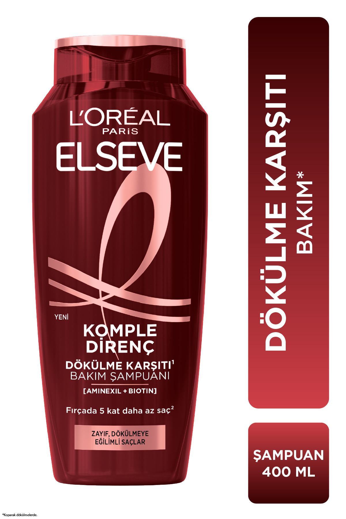 ELSEVE Komple Direnç Dökülme Karşıtı Şampuan 400ml