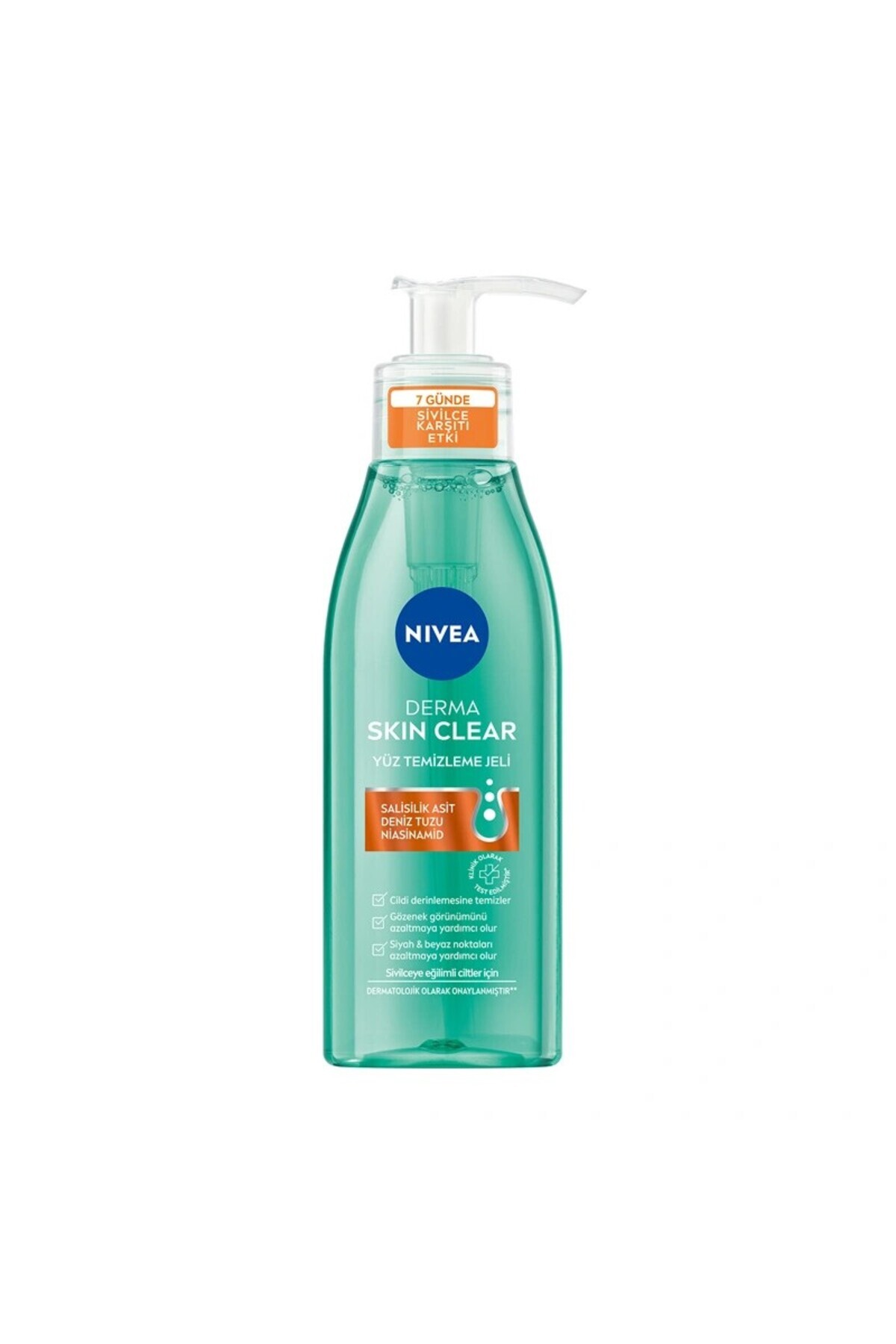 NIVEA Nıvea Derma Skin Clear Sivilce Karşıtı Yüz Temizleme Jeli 150ml