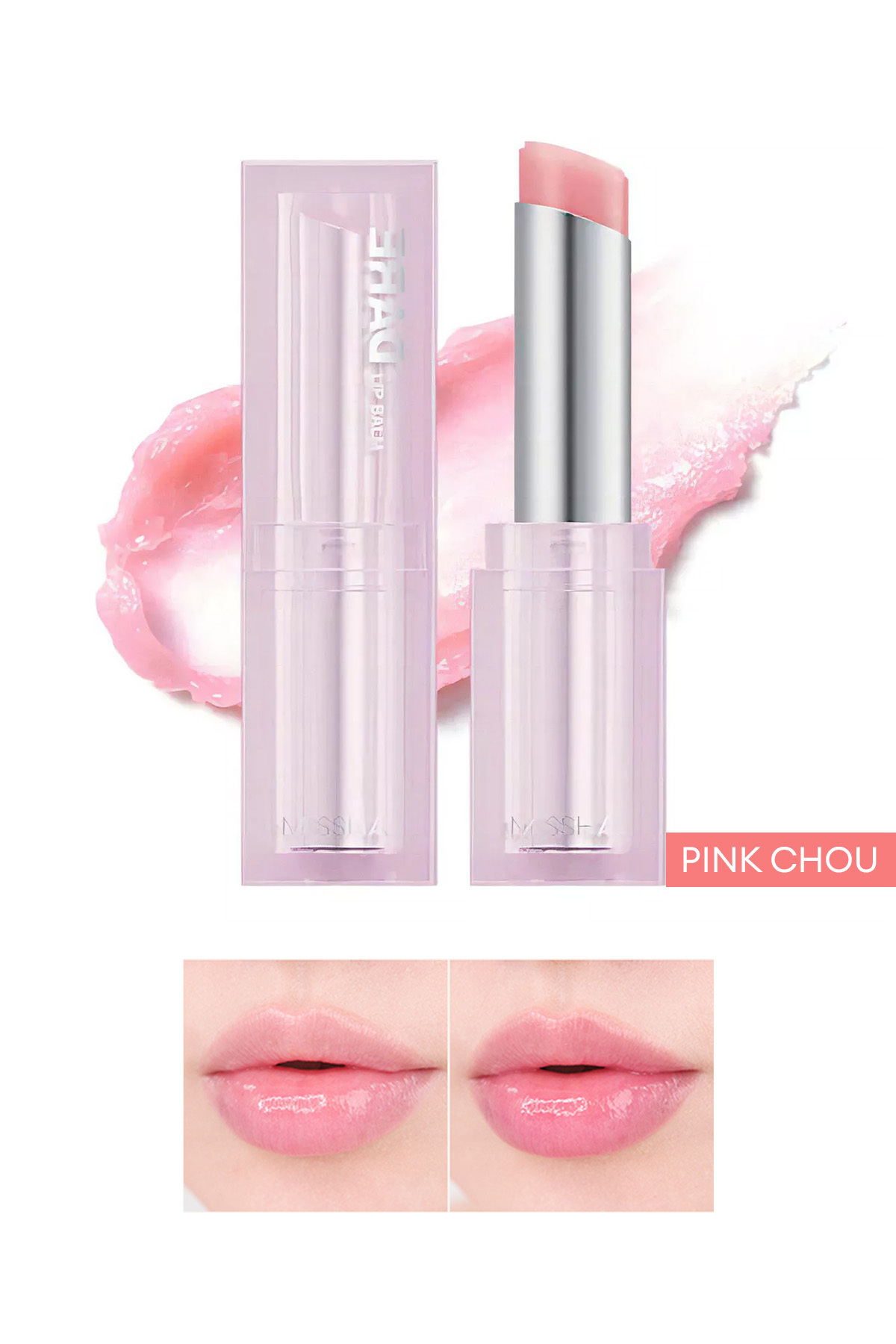 Missha Dudaklara Yoğun Bakım Yapan Renkli Dudak Balmı Dare Tint Lip Balm (01 PİNK CHOU)