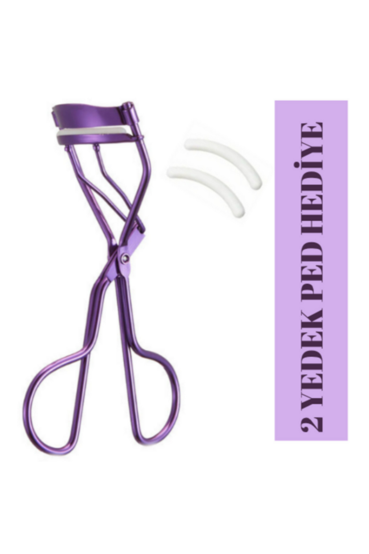 NURDAY KİRPİK KIVIRICI & KİRPİK MAKASI GÜN BOYU ETKİLİ PROFESSIONAL KİRPİK KIVIRMA MAKASI EYELES CURLER