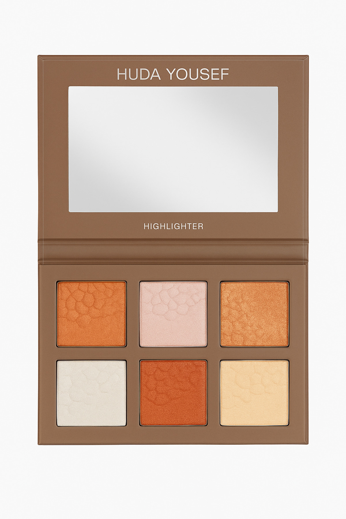 MAQYA KOZMETİK AYDINLATICI Doğal Işıltılı Yoğun Pigmentli KREMSİ (AYNALI) HUDA YOUSEF Arap Glow Highlighter