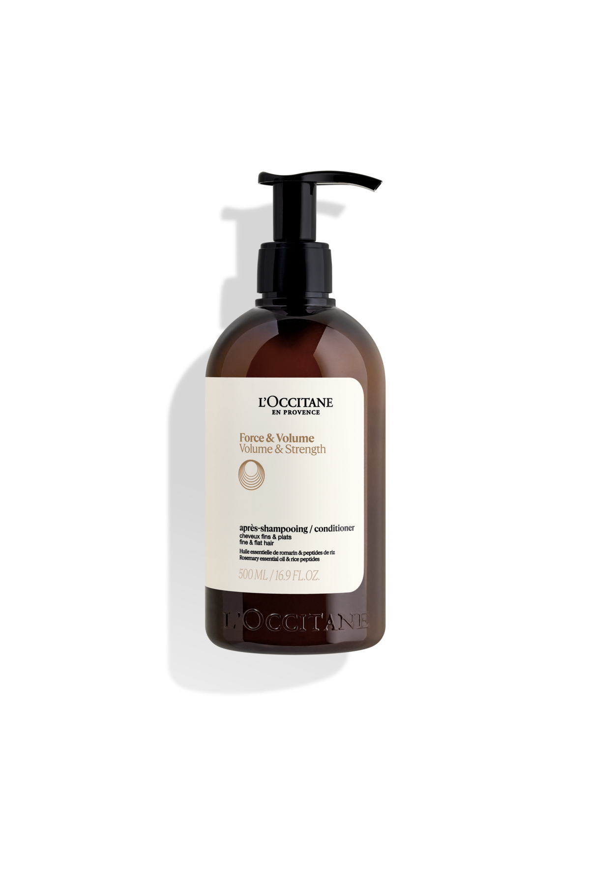 L'Occitane Hacim ve Dolgunluk Saç Kremi, Biberiye Yağı İçeren, 500 ml