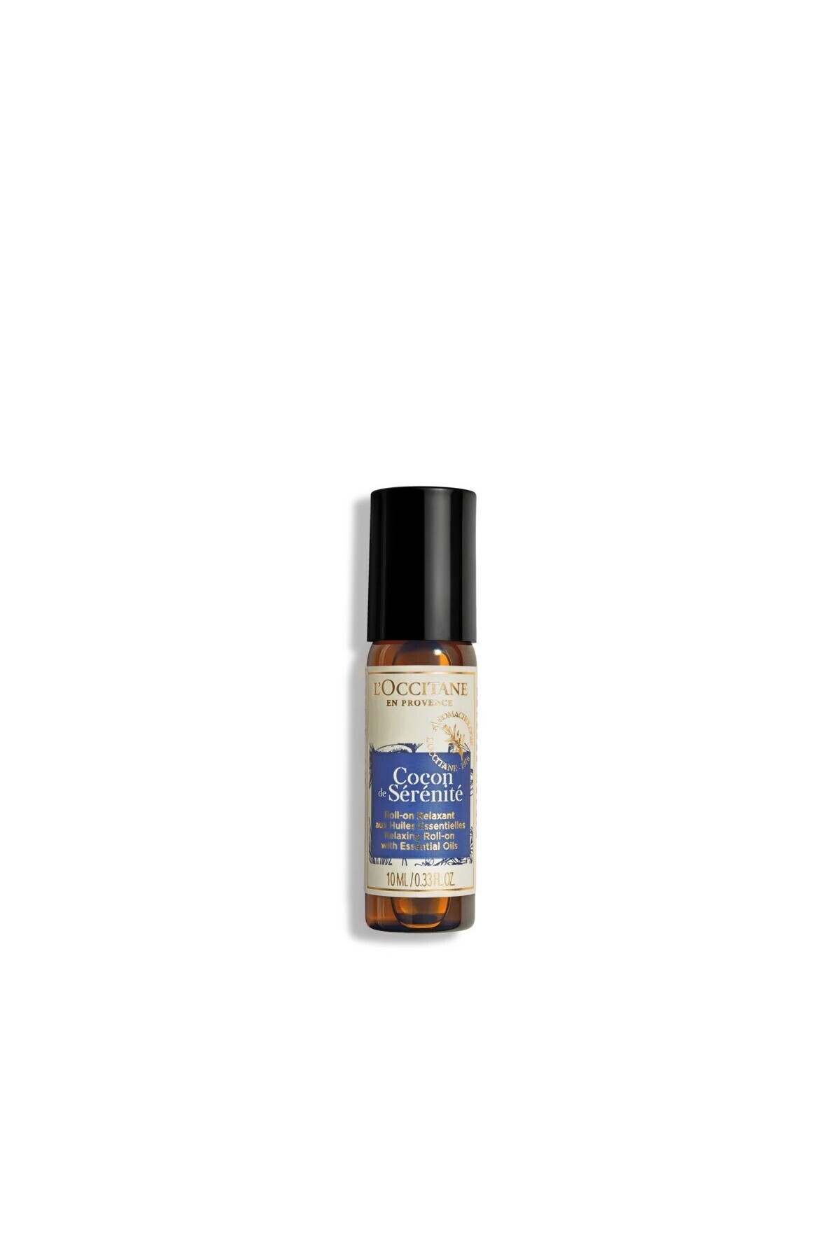 L'Occitane Cocon de Sérénité Esansiyel Yağ Karışımlı Roll-on, Aromaterapik ve Narenciye Notaları ile Rahatlatıcı, 10 ml
