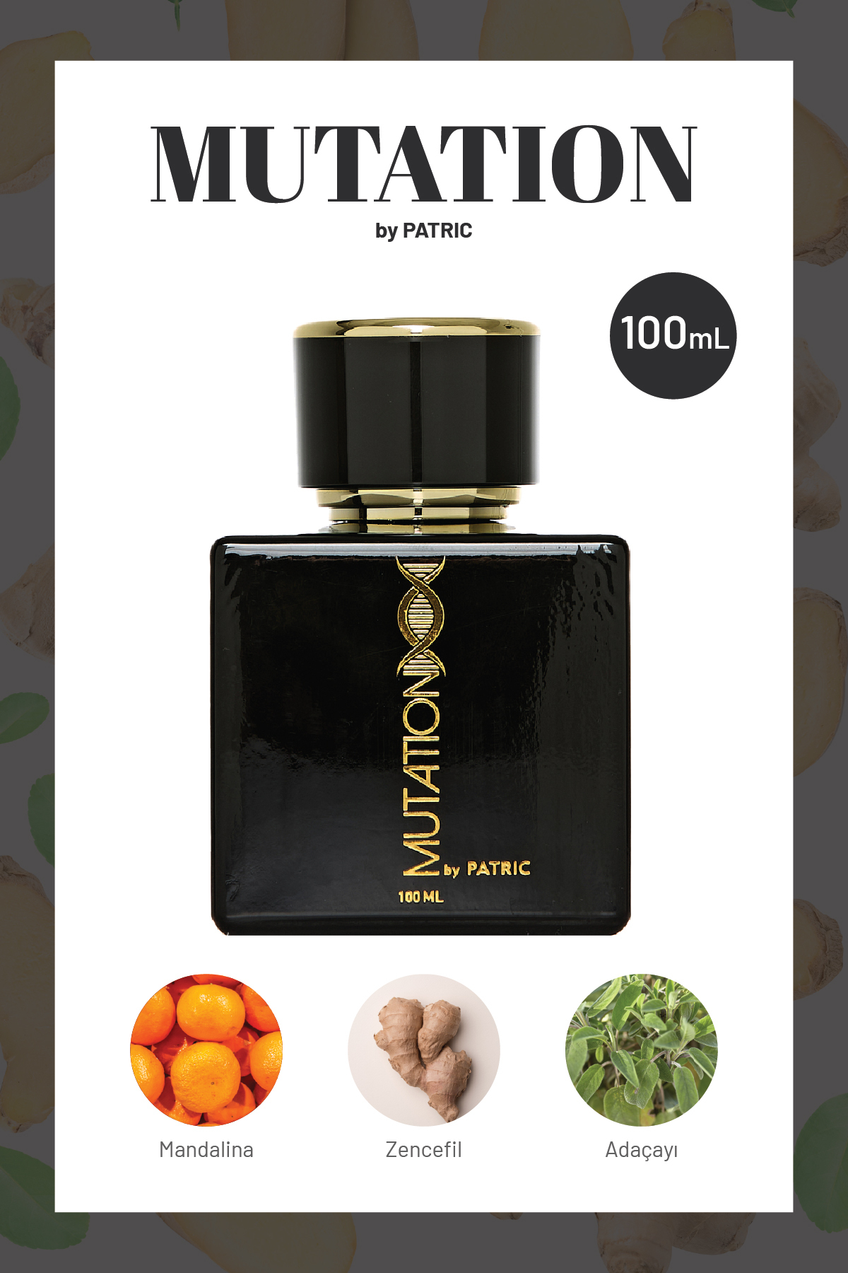 Frederic Patric By Patric Mutation Premium 100 ml Edp Unisex Parfüm 8682759703931