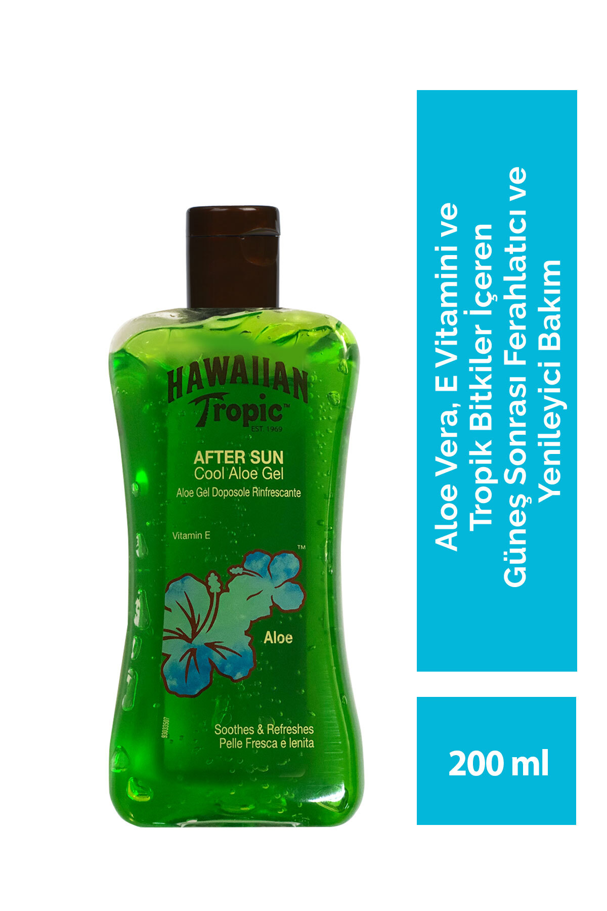 Hawaiian Tropic Aloe Vera E Vitamini Ve Tropik Bitkiler İçeren Güneş Sonrası Ferahlatıcı Ve Yenileyici