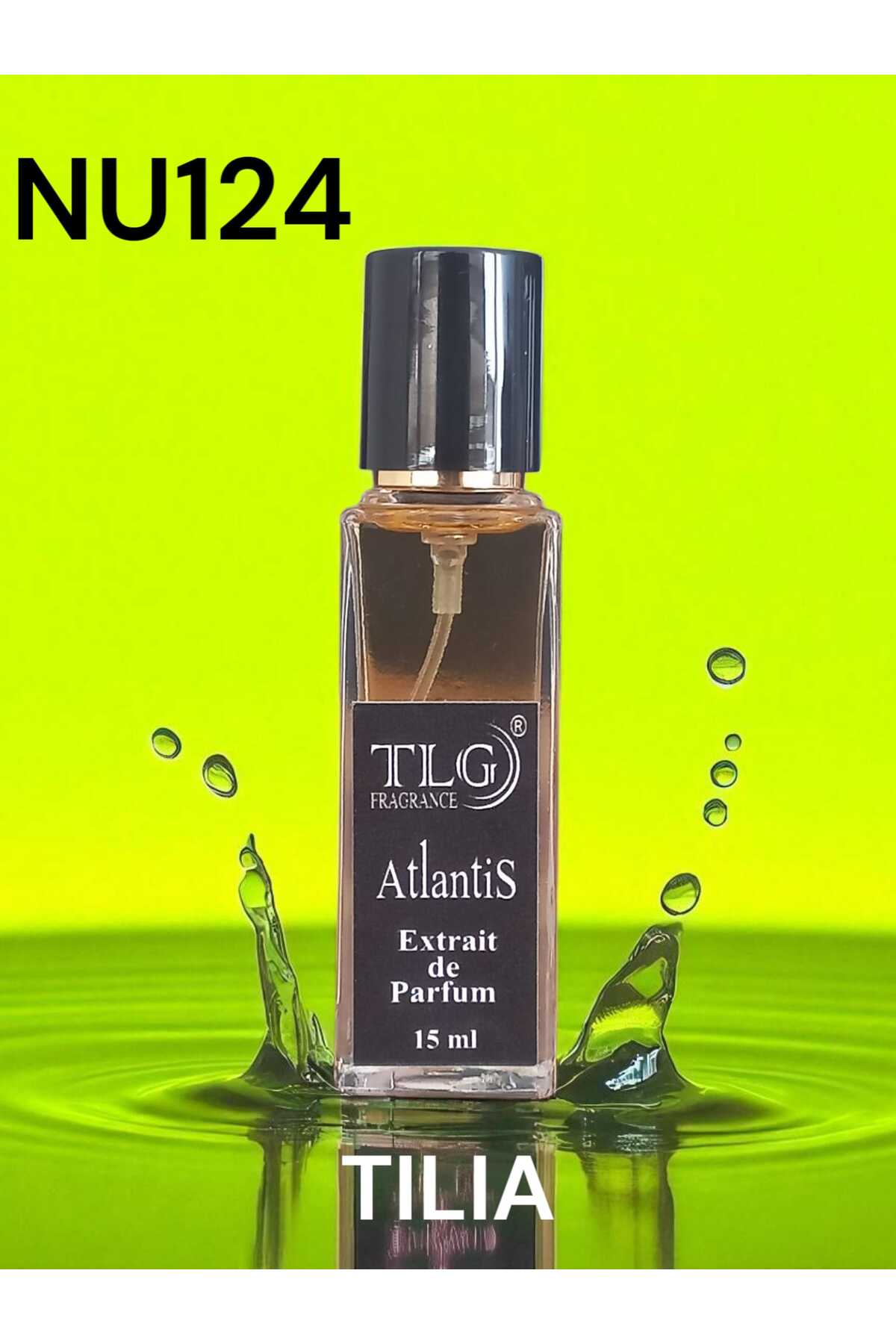 TLGNU124e015 Tilia Niche Extrait Unisex Parfüm, 15 ml (Cep Boyu)