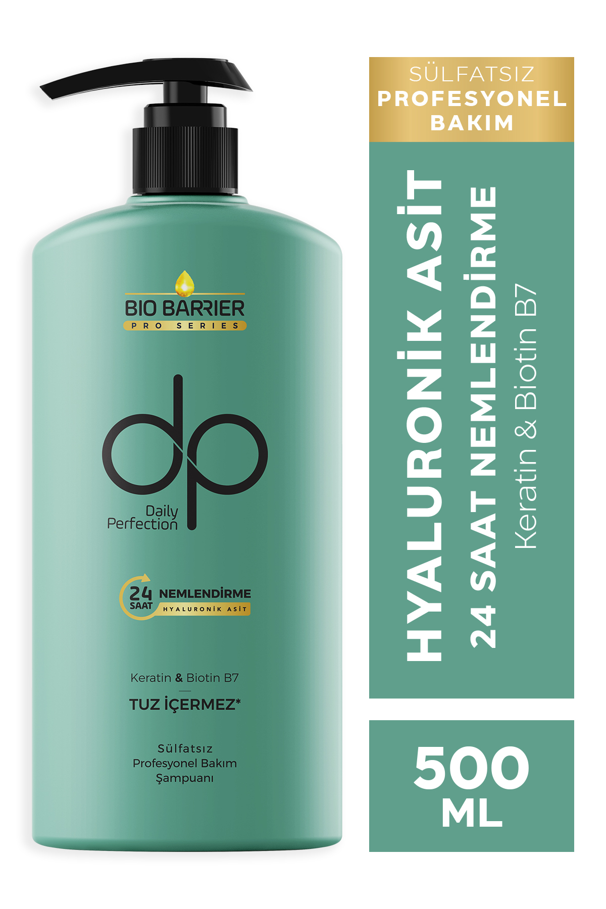 dp Daily Perfection Bio Barrier 24 Saat Nemlendirme Şampuan 500 ml