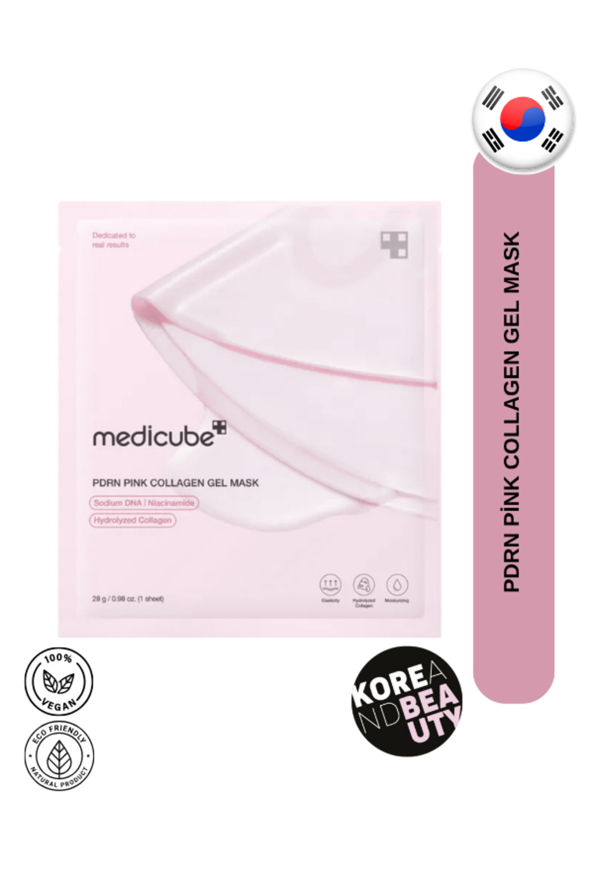 Medicube Salmon DNA PDRN Pink Collagen Jelly Gel Mask:Overnight hydrating mask for Glow Skin,Korean Skincare